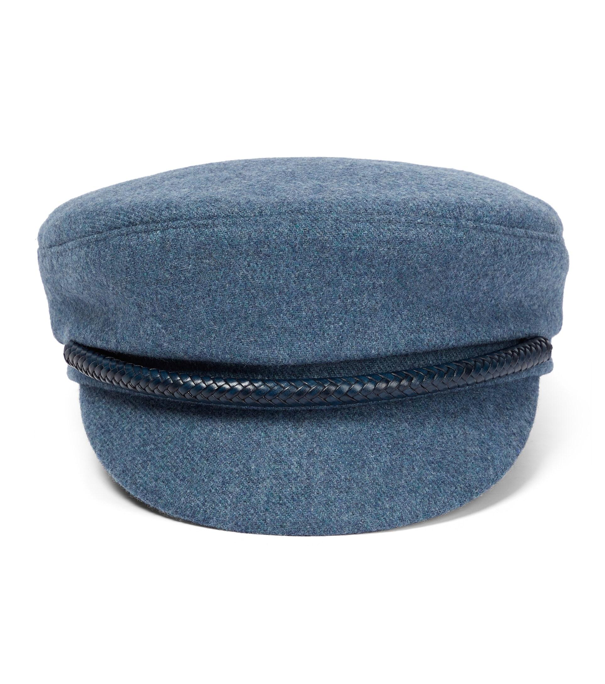 Ruslan Baginskiy Denimeffect Baker Boy Cap in Blue Lyst