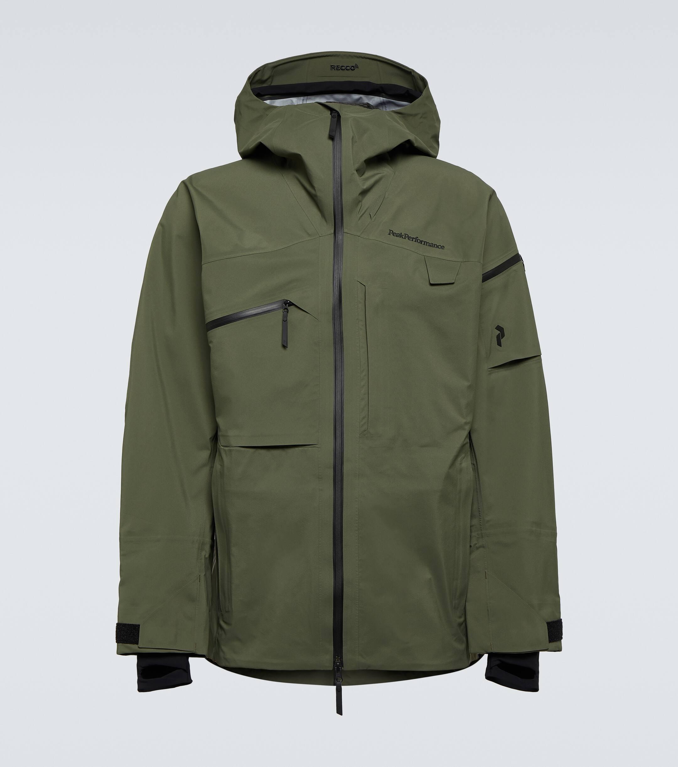 Peak Performance Alpine Ski Jacket in Green for Men Lyst UK