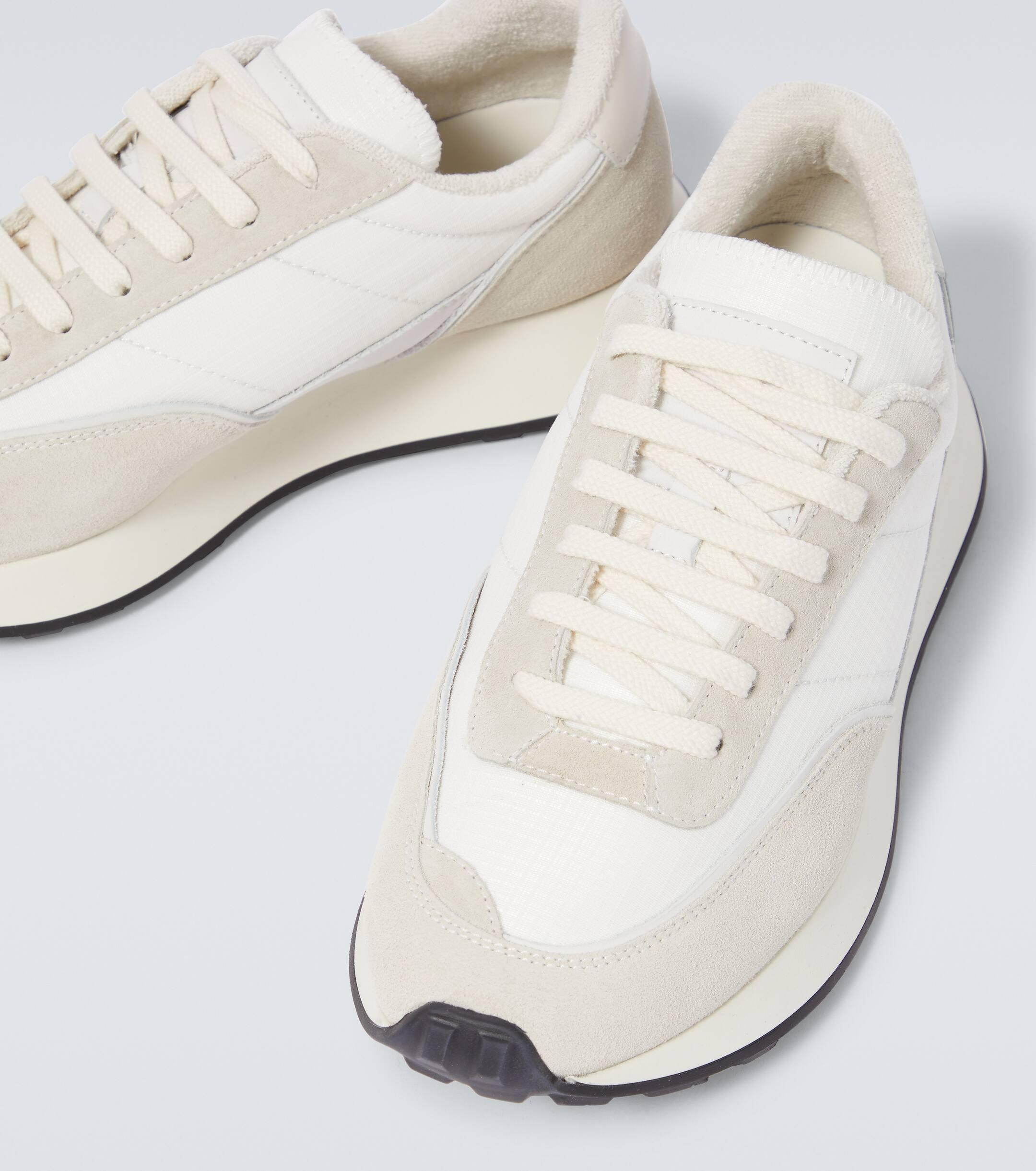 Common Projects Track Classic Suede Sneakers in White for Men | Lyst UK