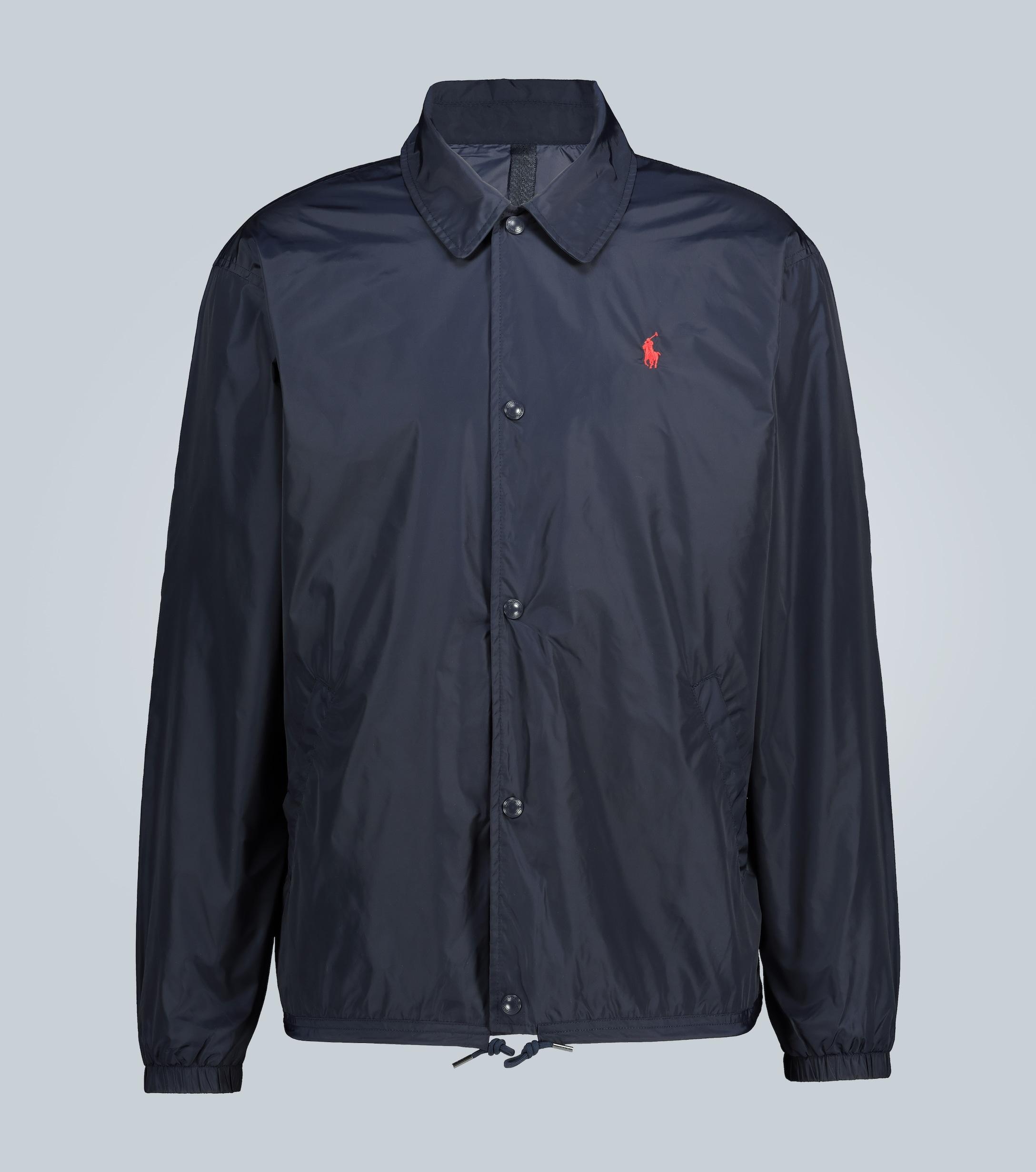 Download Polo Ralph Lauren Lightweight Coach Jacket in Blue for Men - Lyst