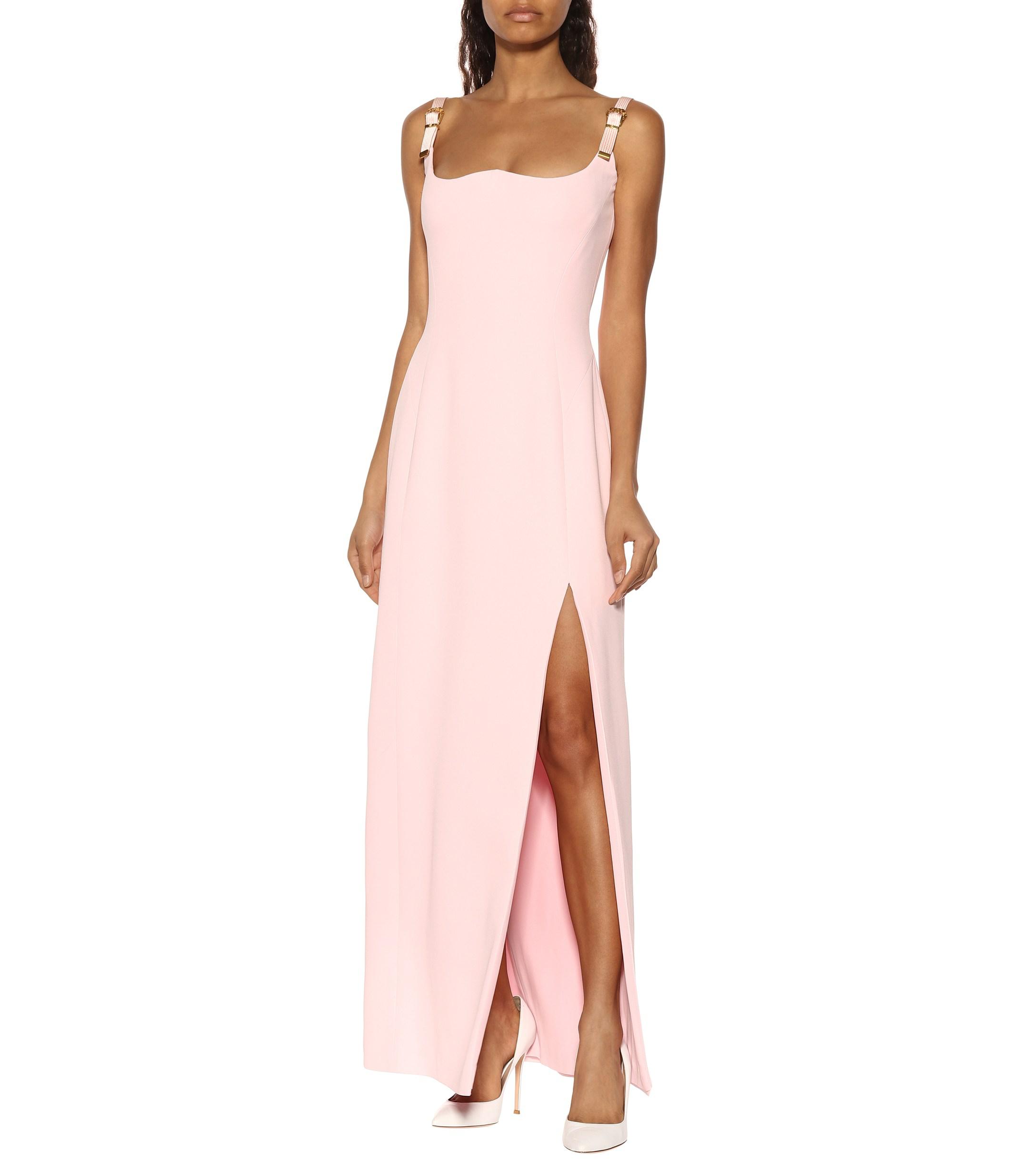 versace gown pink