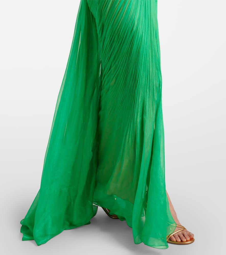 Maria Lucia Hohan Cassiopea Silk Gown in Green | Lyst
