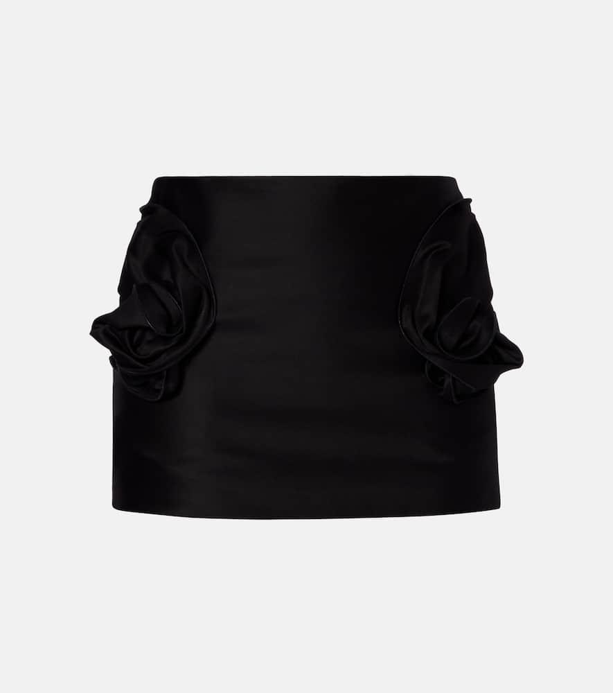 スカート MAGDA BUTRYM Women Skirts 150923 BLACK Magda Butrym Draped Mini Skirt | Black | FARFETCH