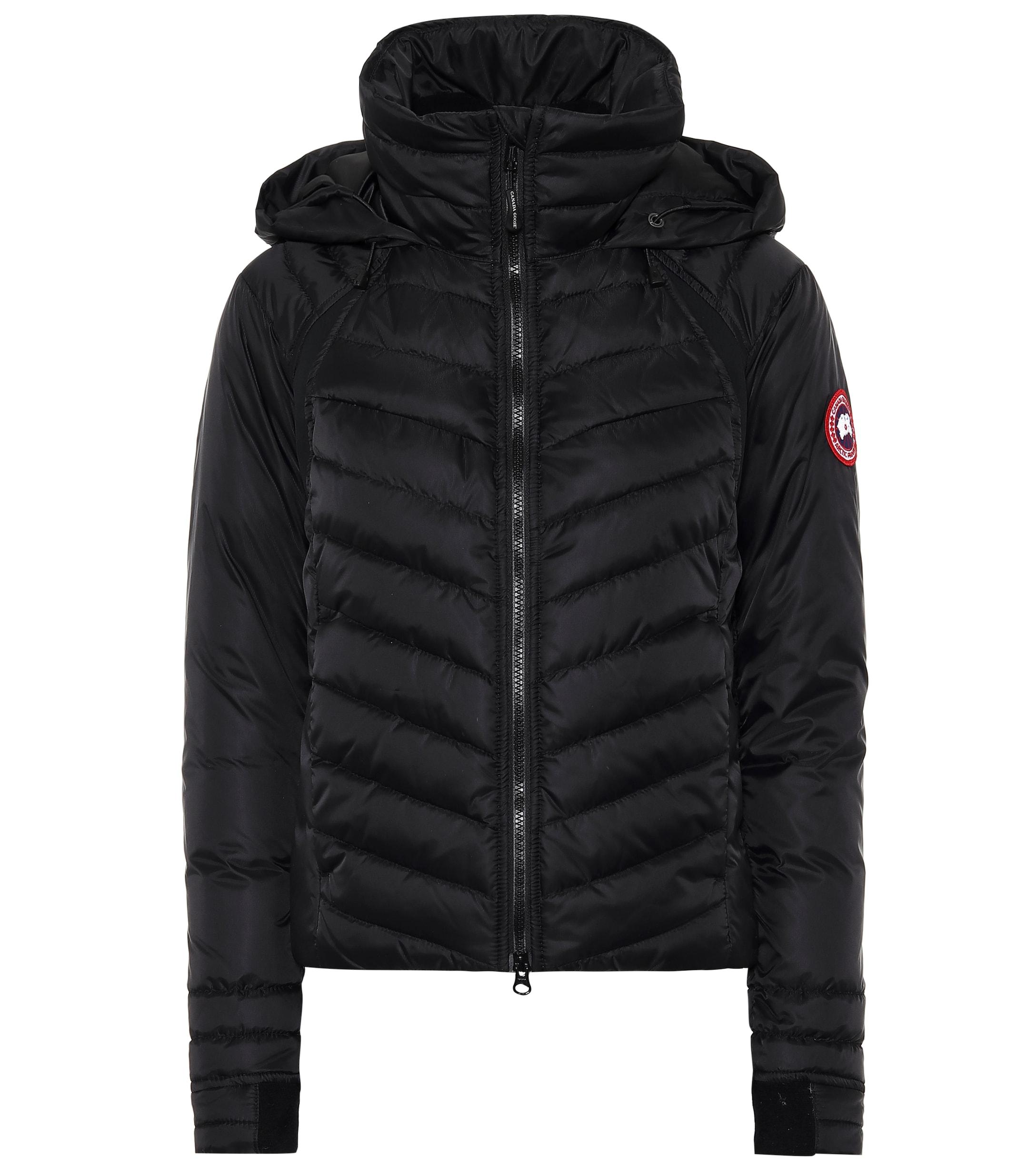 Canada Goose Goose Hybridge Base Down Jacket in Black Lyst