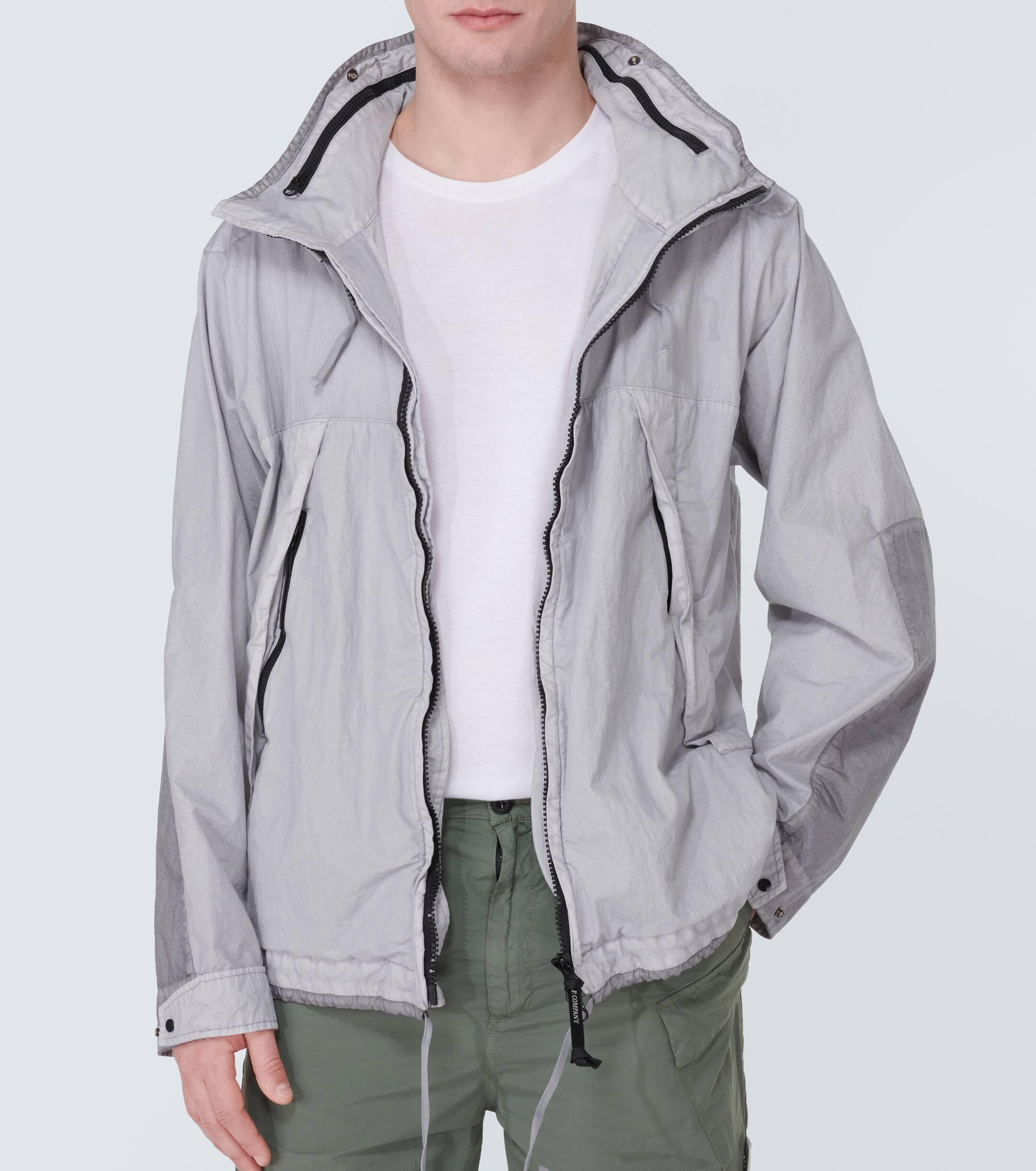 C.P. Company 50 Fili Gum Mixed Jacket in Grey for Men | Lyst UK