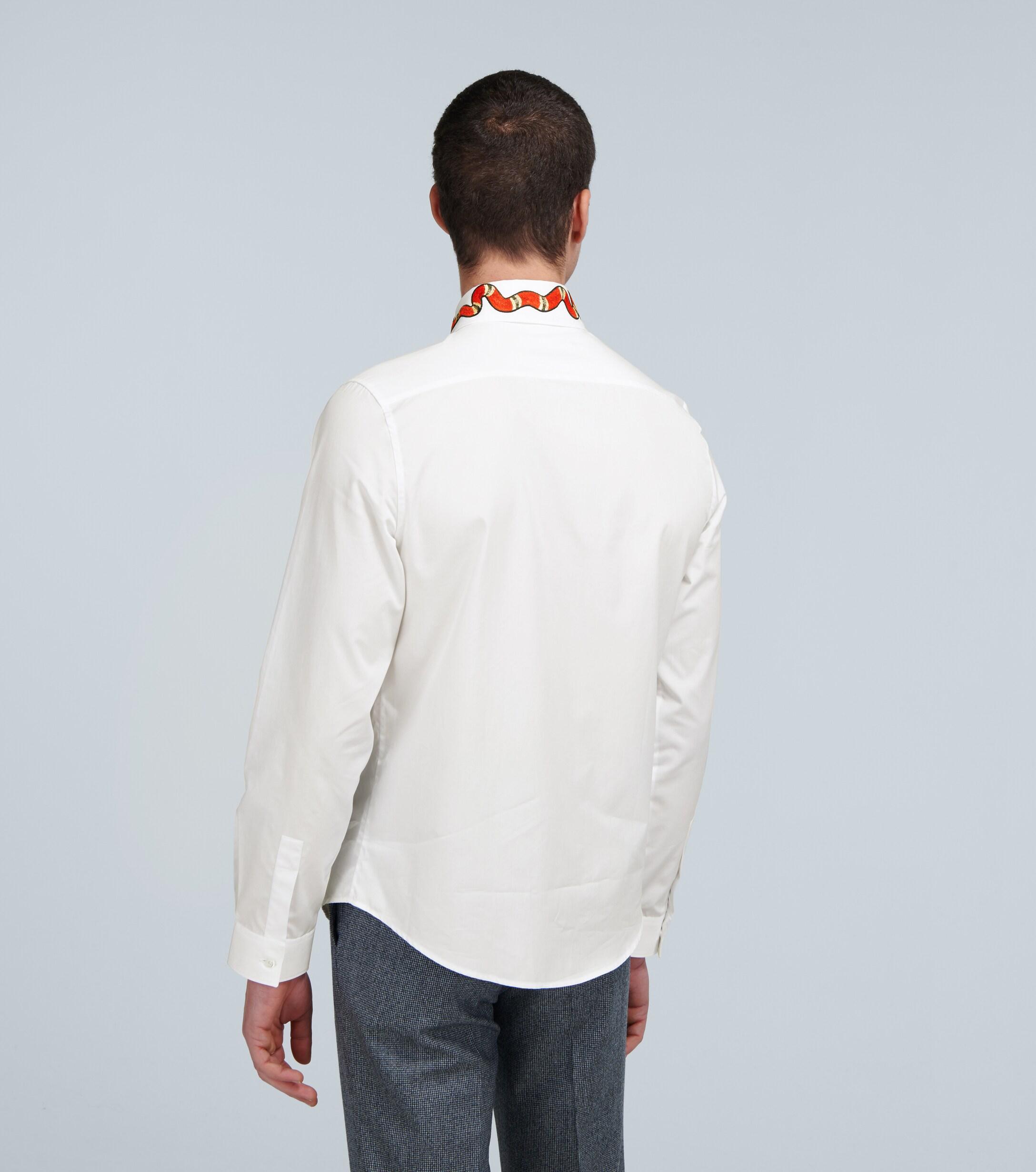 Chemise gucci homme serpent sale