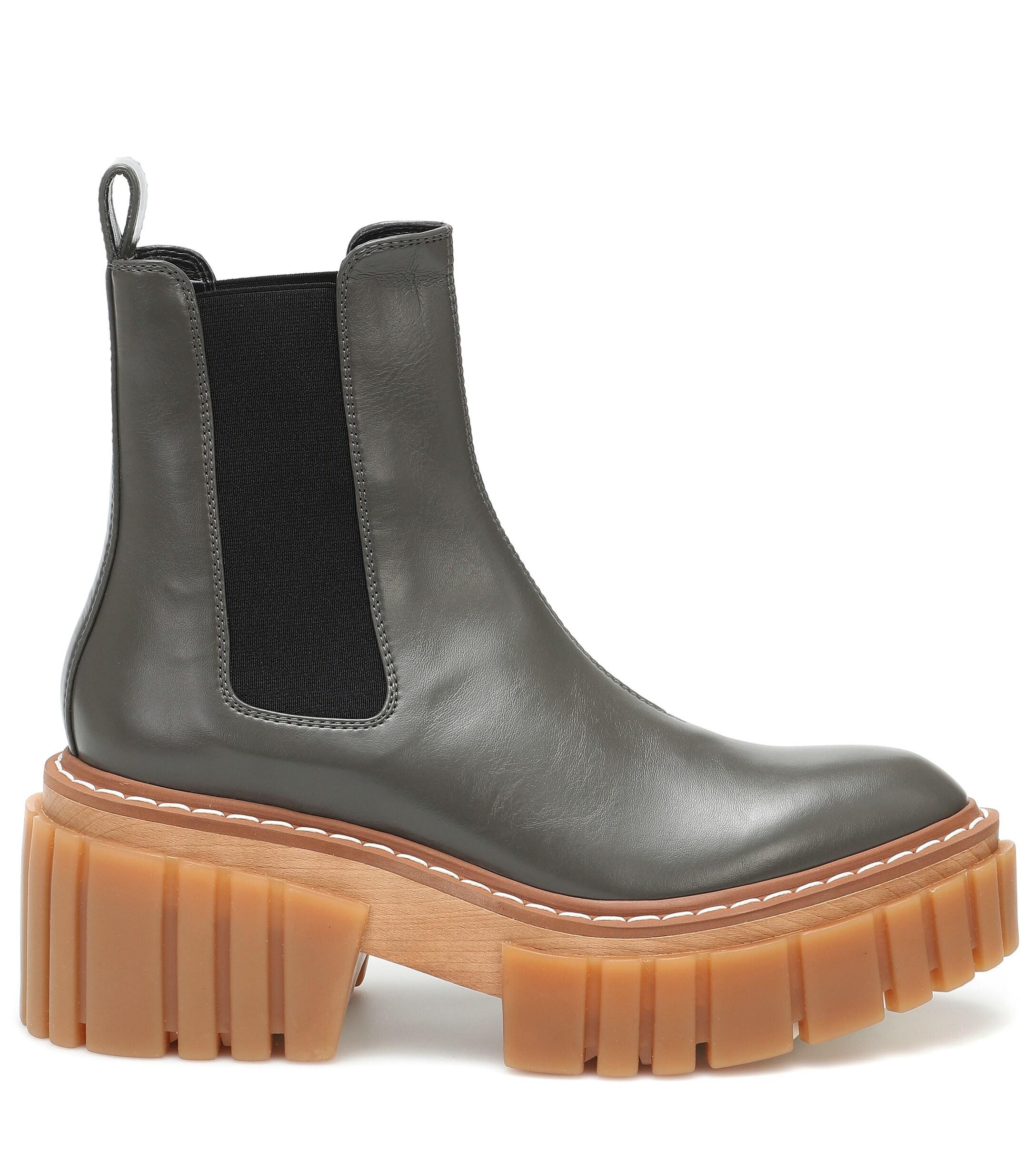 emilie platform chelsea boots