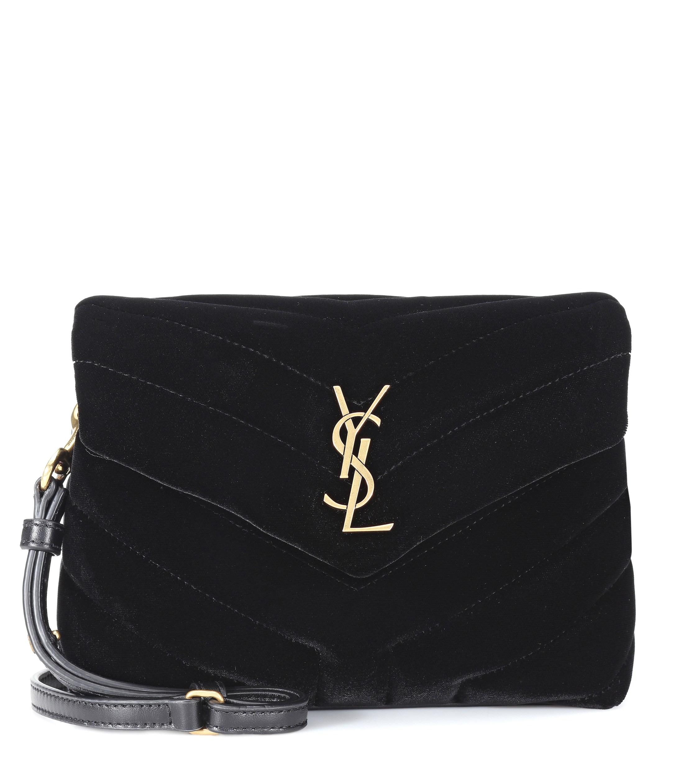 Toy loulou velvet shoulder bag cheap