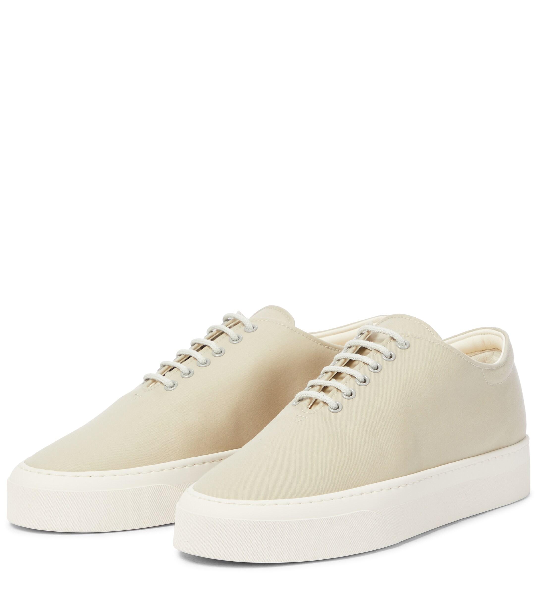 The Row Marie H Canvas Sneakers in Beige (Natural) | Lyst