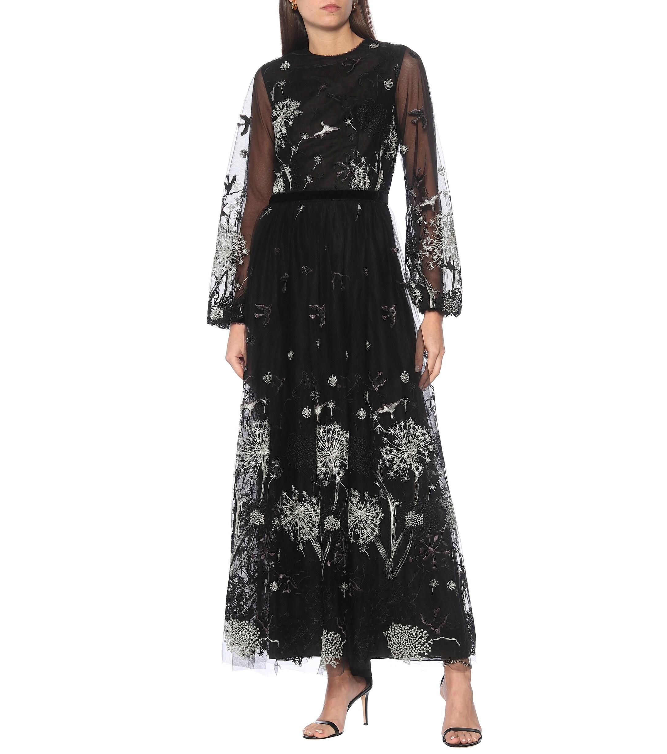 costarellos black gown