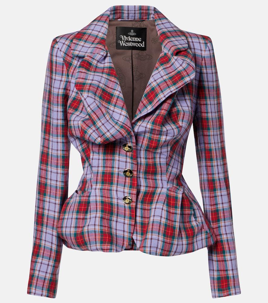 Designer Vivienne Westwood Anglomania Tartan Jackets for Women