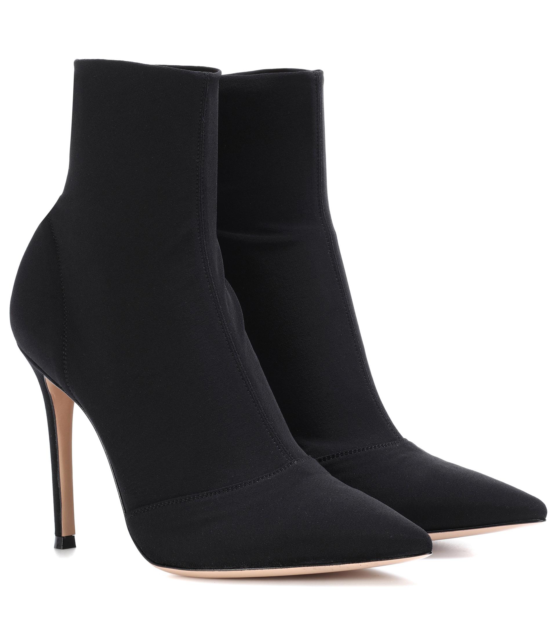 Gianvito Rossi Ankle Boots Black Elite 85 - Lyst