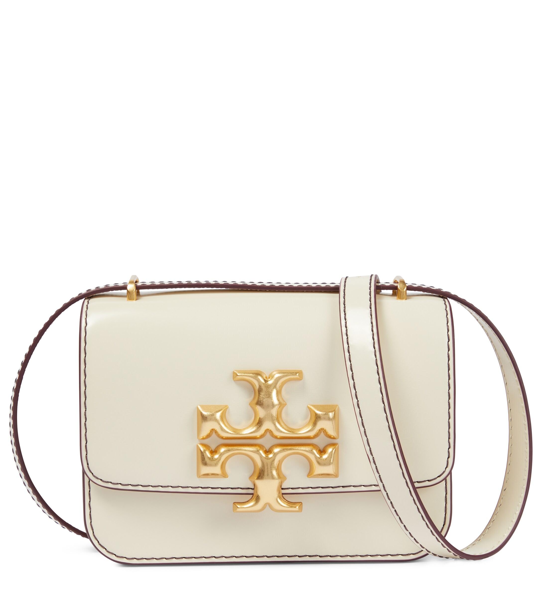 Tory Burch Eleanor Small Leather Shoulder Bag in Natural Lyst UK
