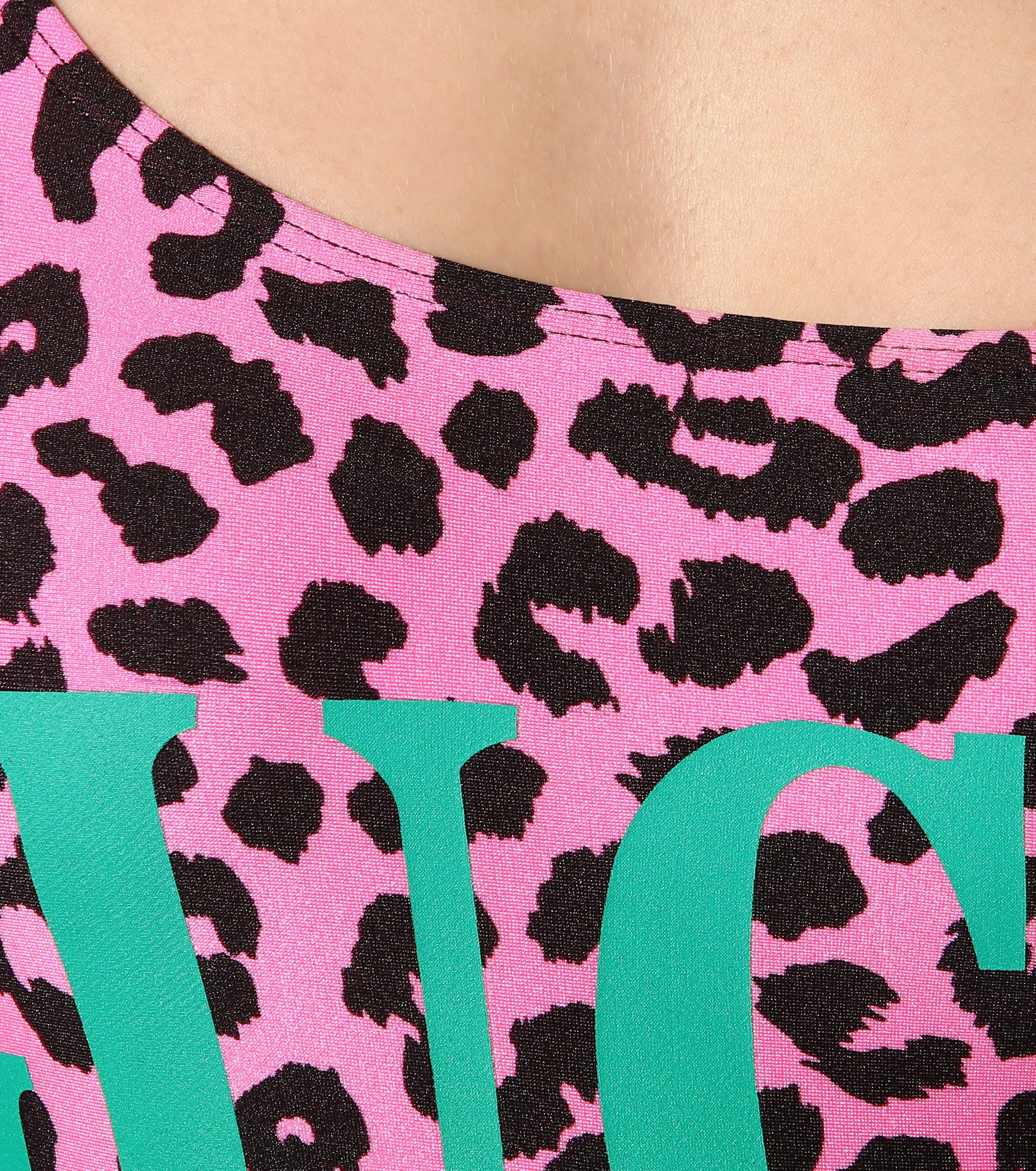 gucci pink leopard swimsuit