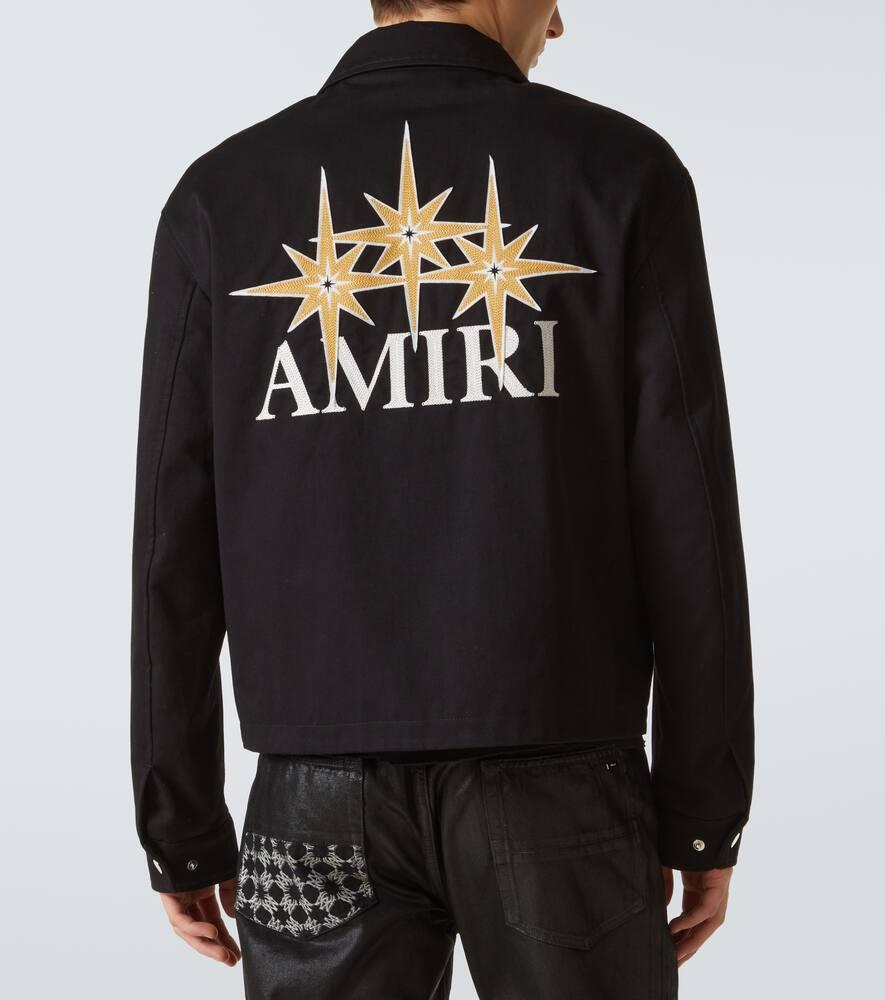 Amiri Starburst Cotton Blouson Jacket in Black for Men | Lyst