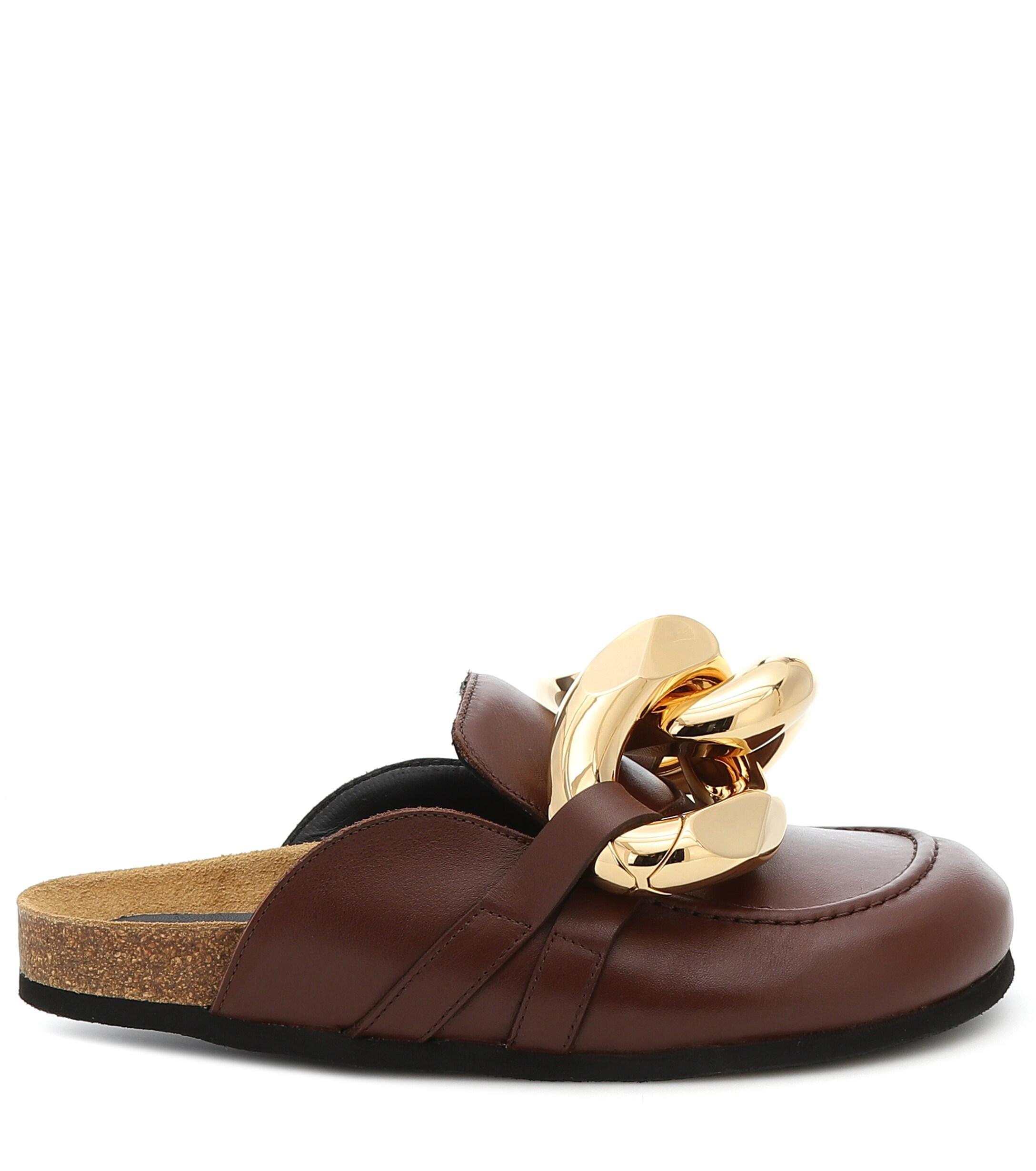 jw anderson backless loafers