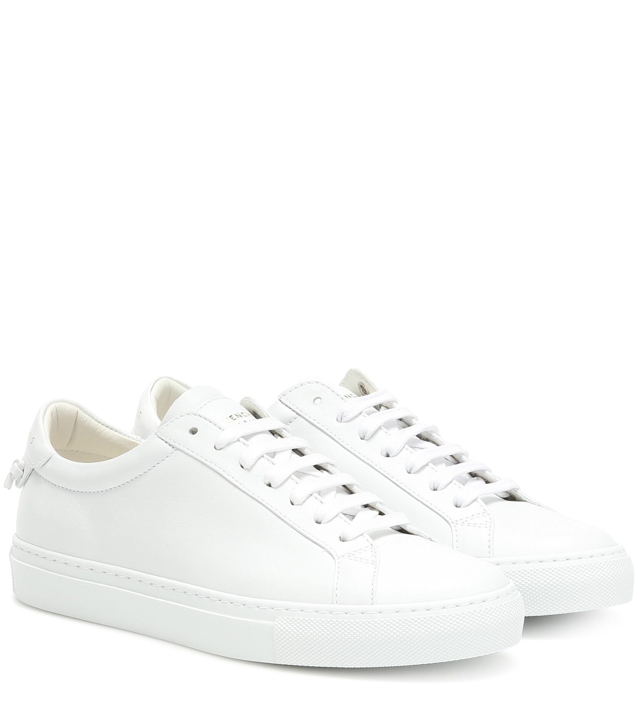 Givenchy Urban Knots Leather Sneakers in White - Lyst