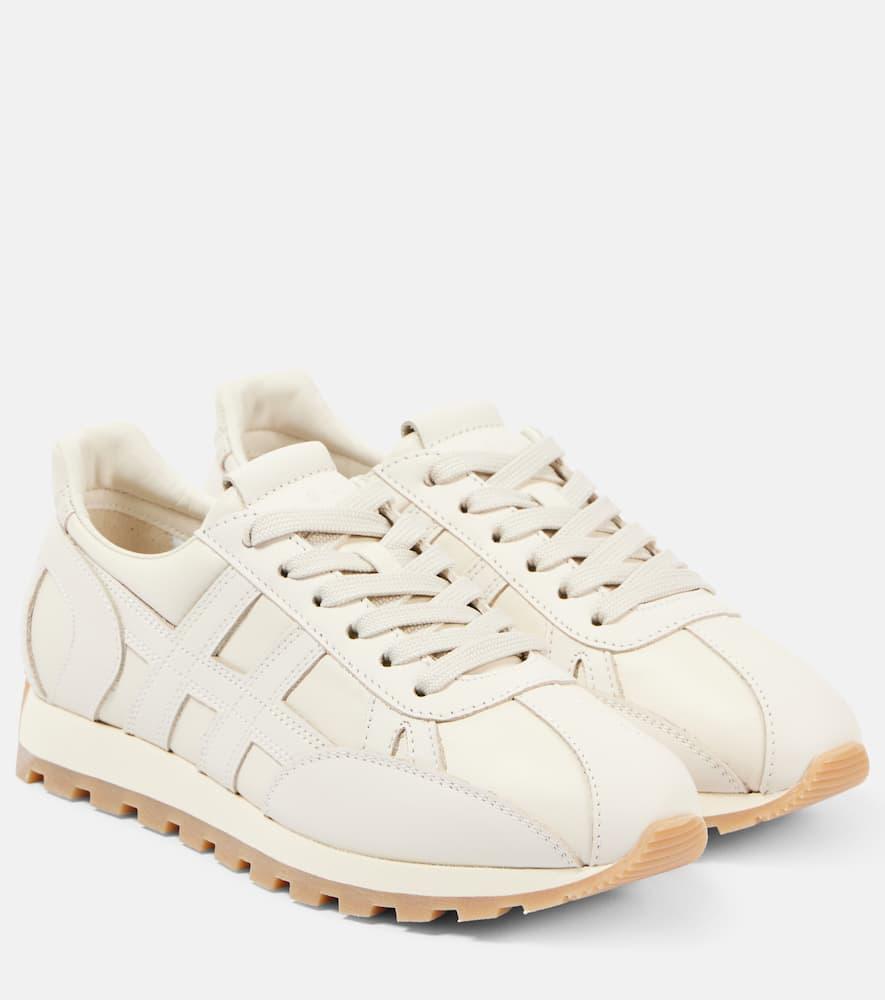 Hogan 86Er Leather Sneakers in White Lyst