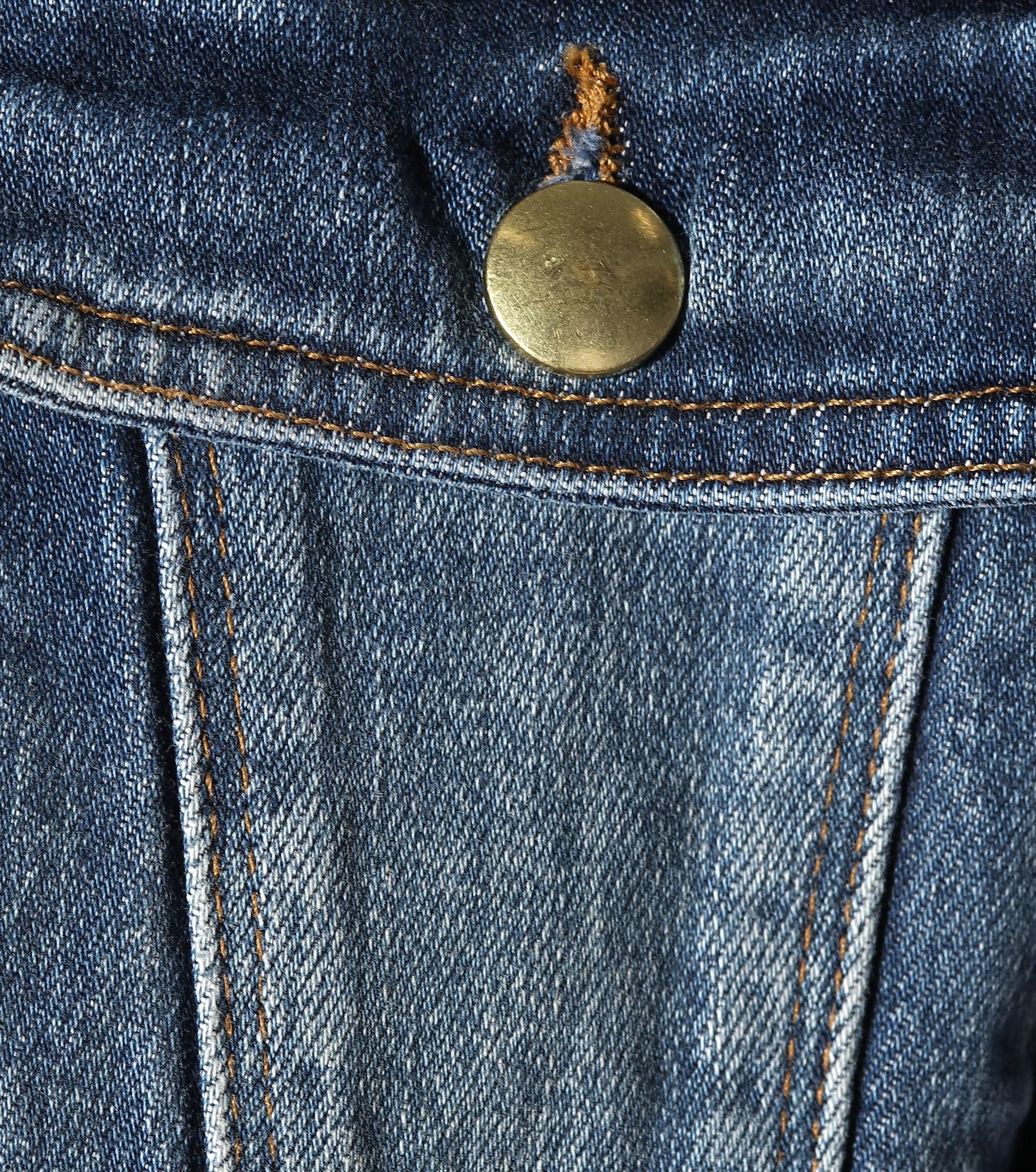 frame peplum denim jacket