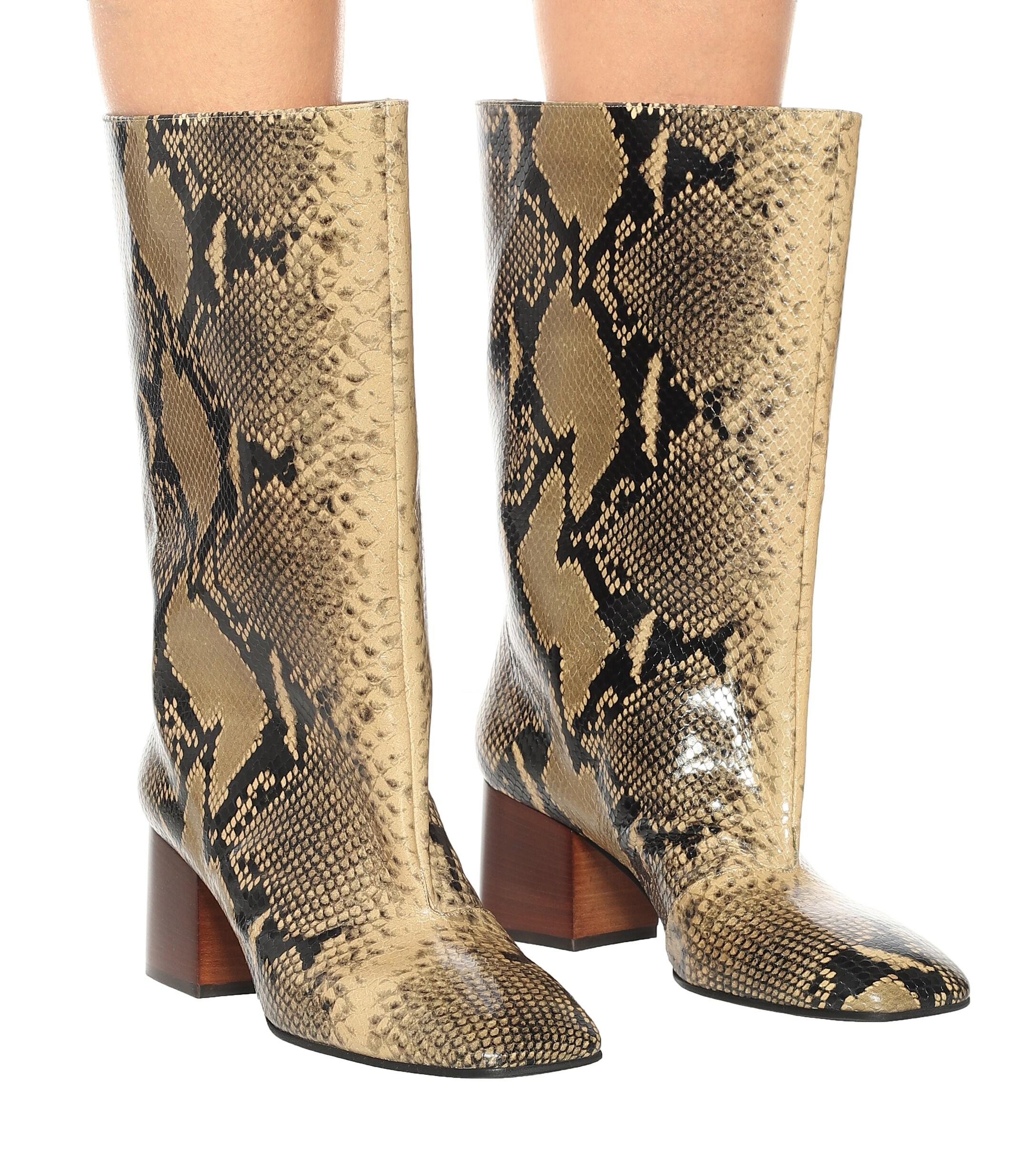 marni python boots