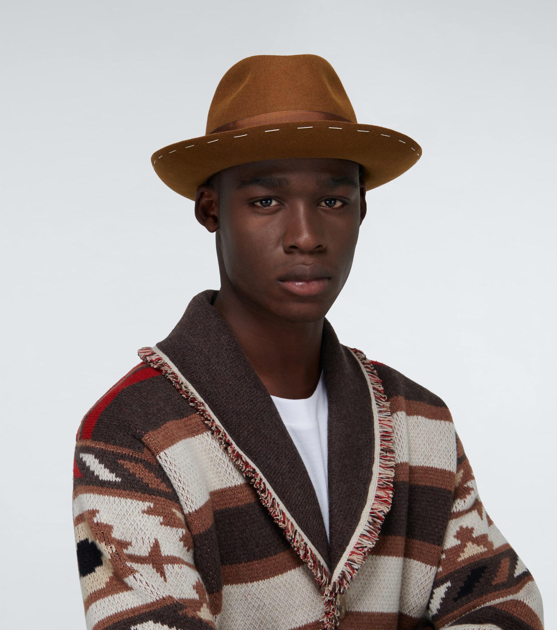 Borsalino Decor Band Fedora Hat in 