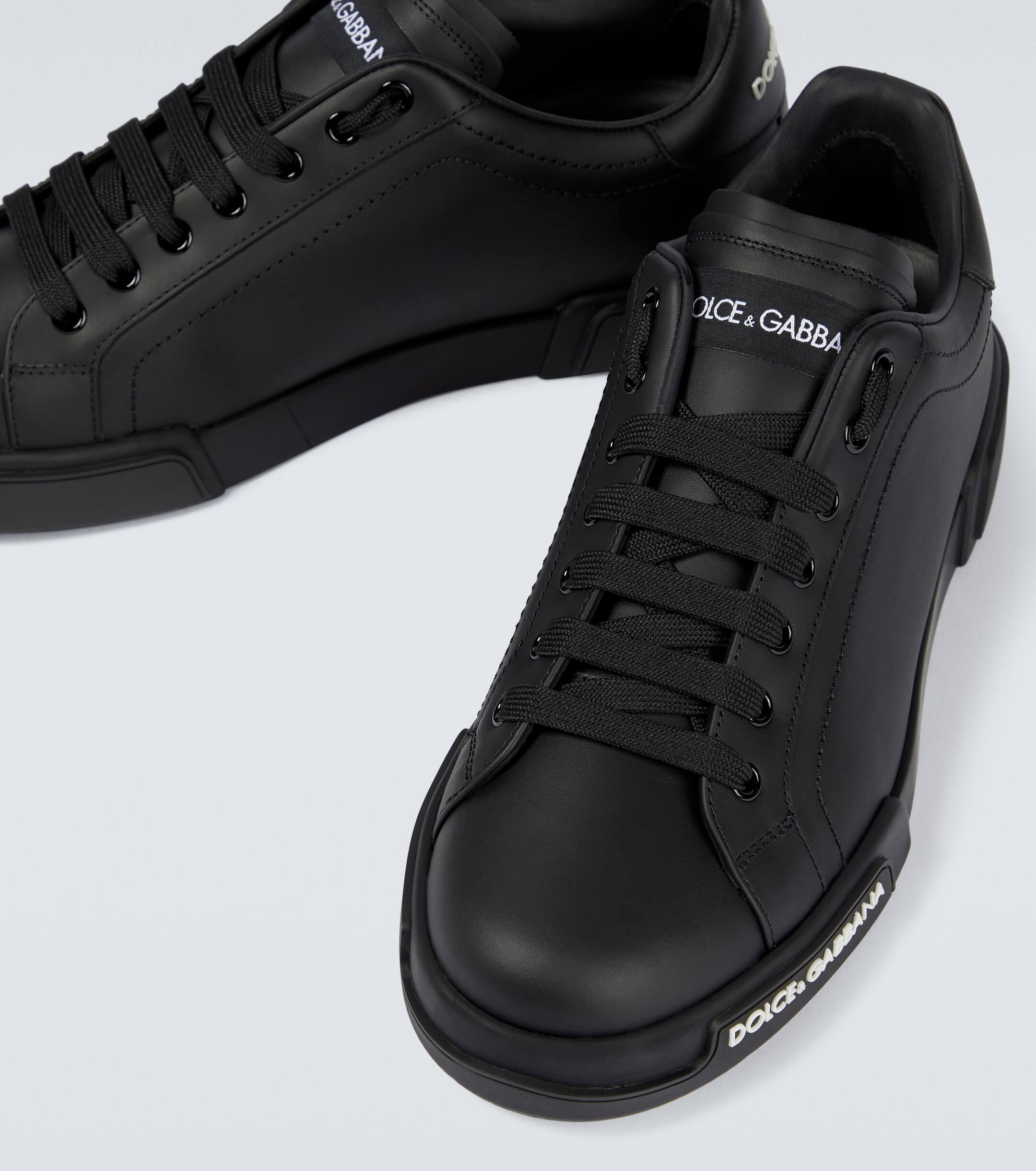 Dolce and cheap gabbana shoes black