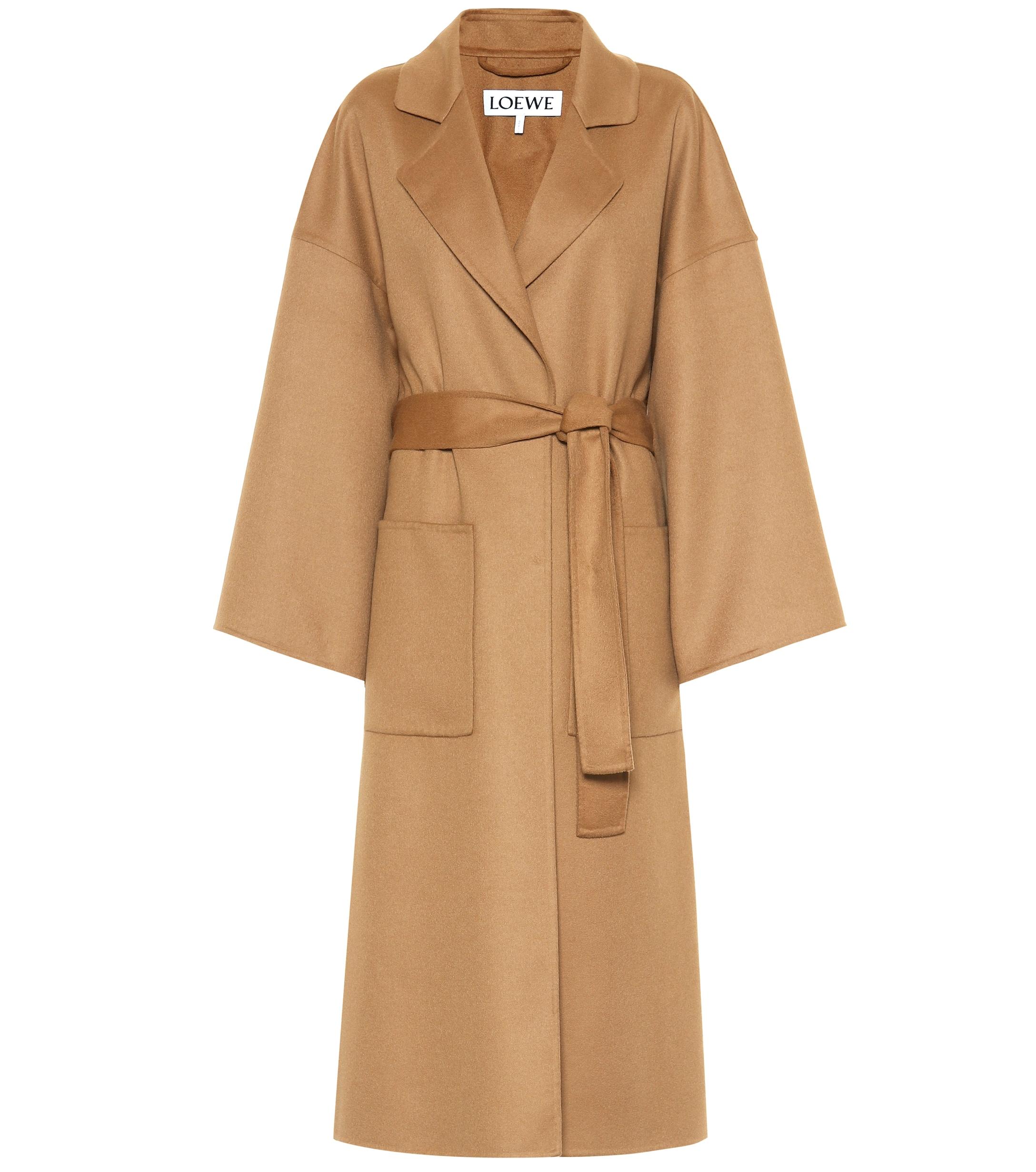 loewe camel coat