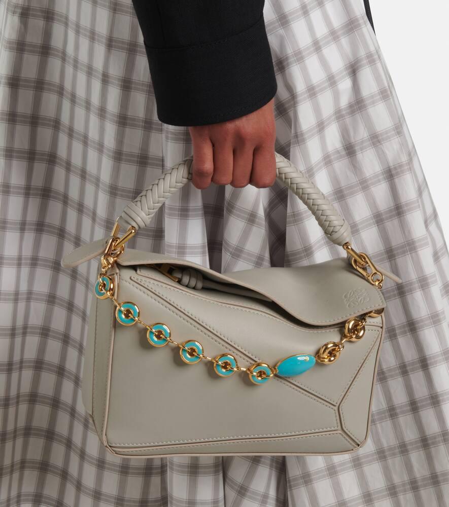 【LOEWE】 Donut bag strap Loewe Snake Donut Bag Strap in White | Lyst