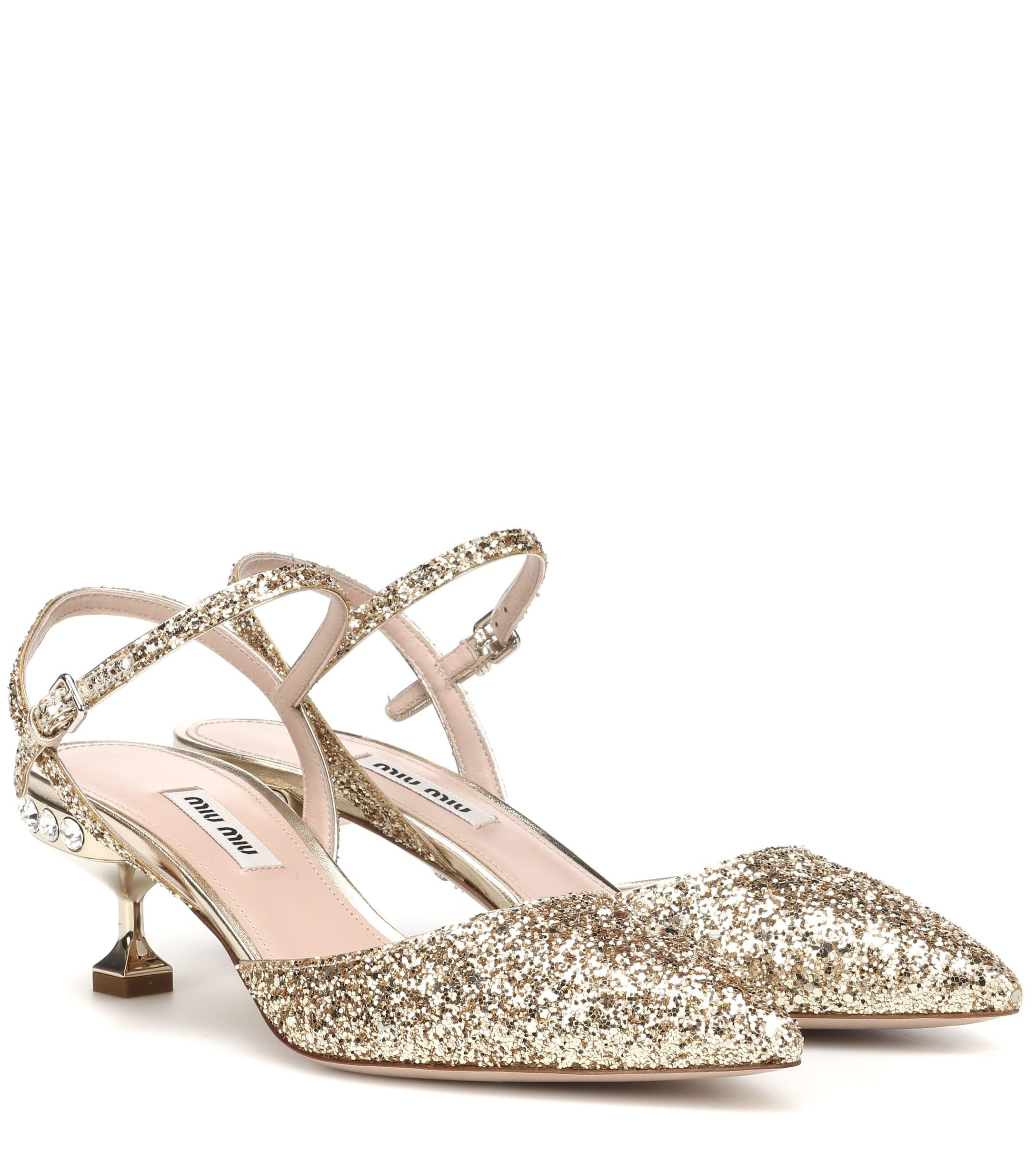 miu miu slingback shoes