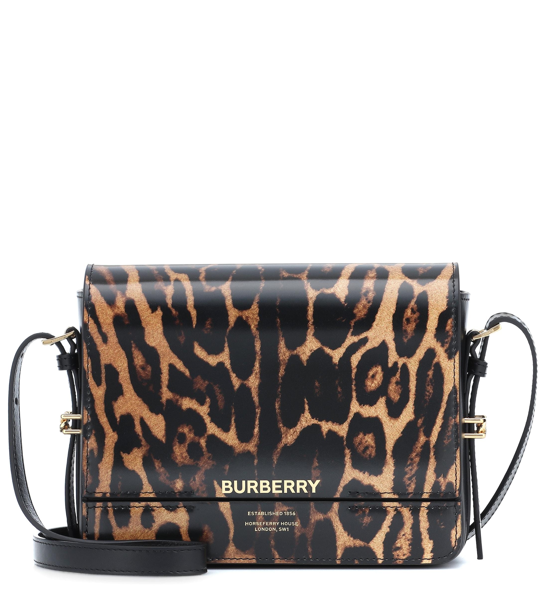 small leopard crossbody bag