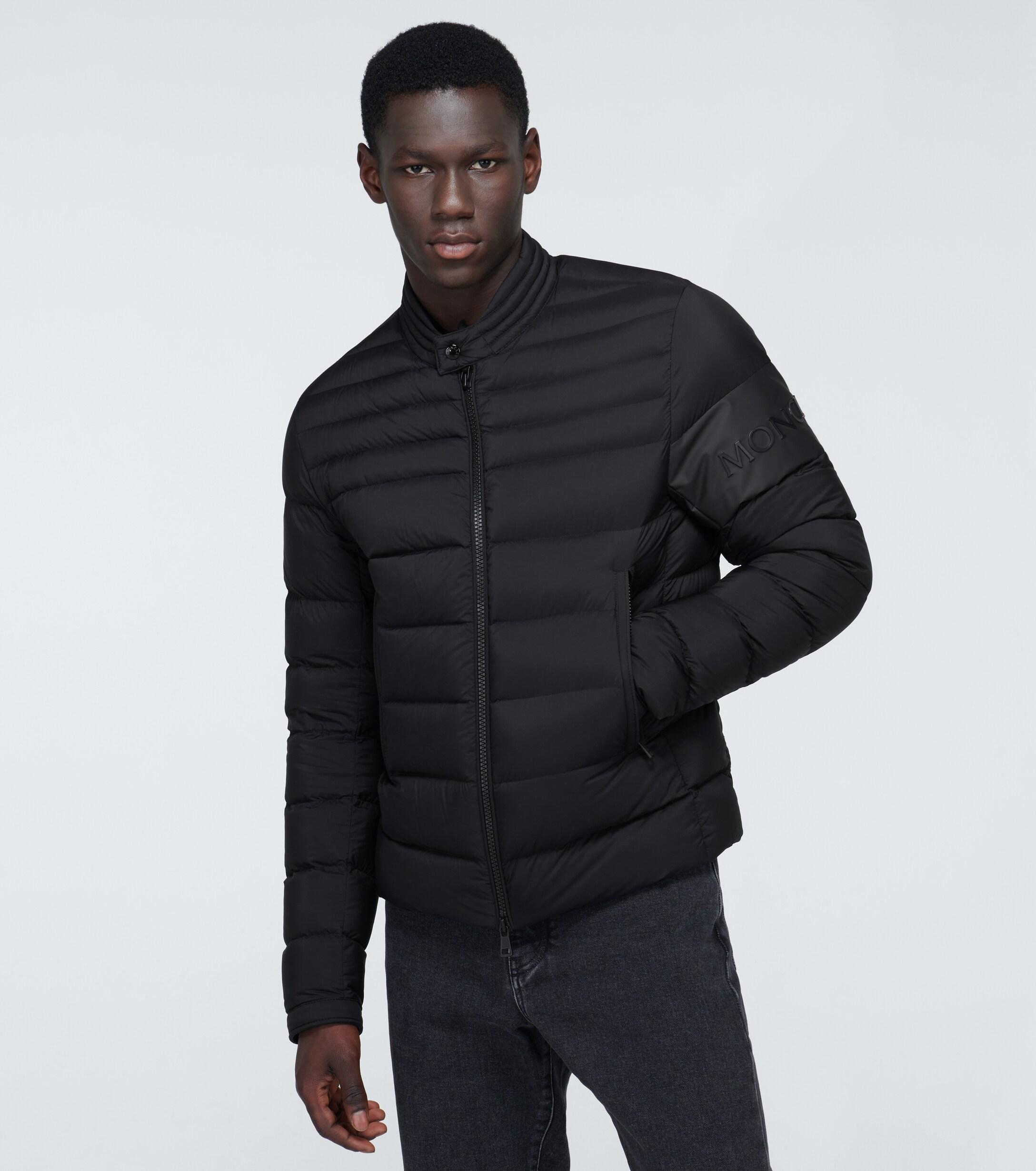 moncler quilted down hoodie