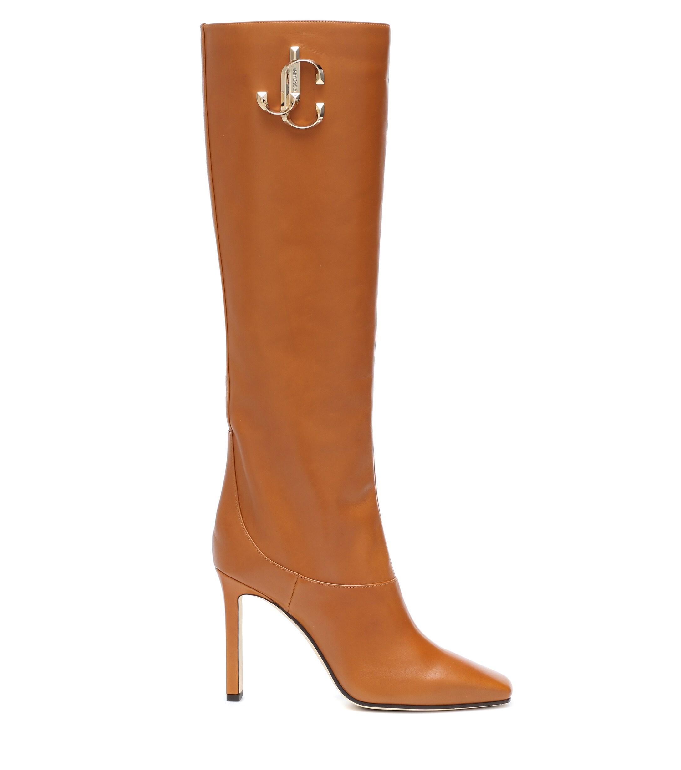 jimmy choo boots brown