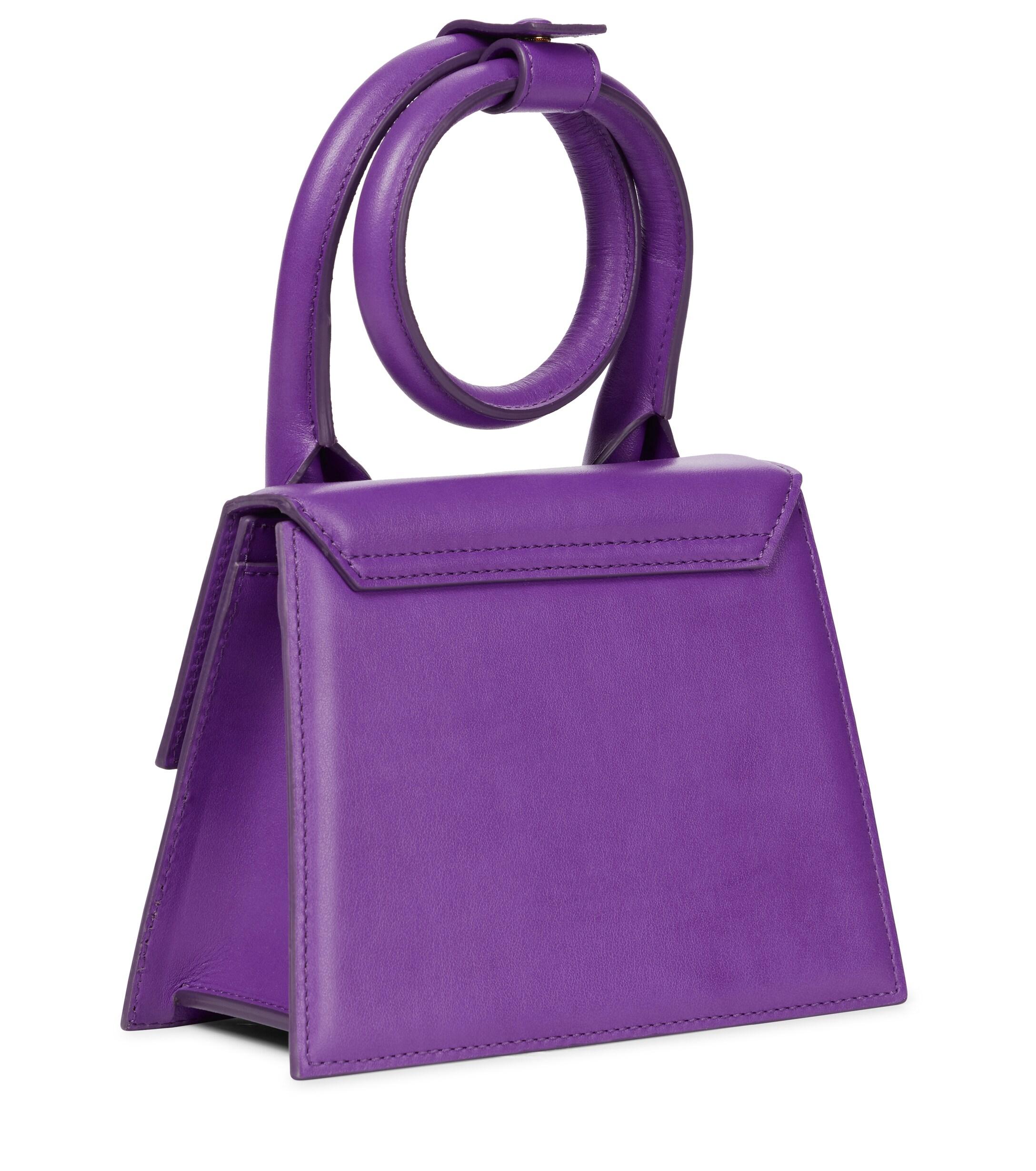 ★JACQUEMUS★ Le Grand Chiquito Tote Bag Purple 213BA0033088 Jacquemus Le Grand Chiquito Tote Bag in Purple | Lyst