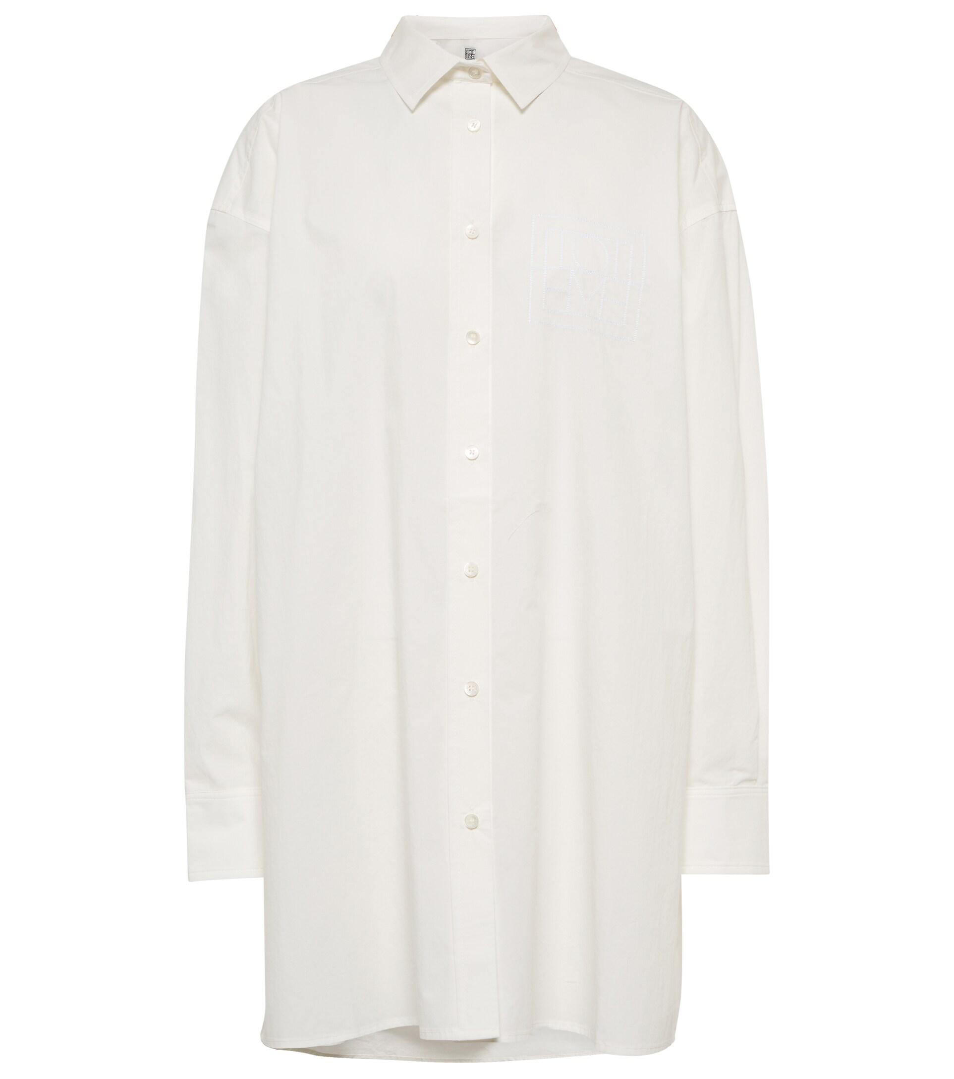 Totême Embroidered Cotton Shirt in 