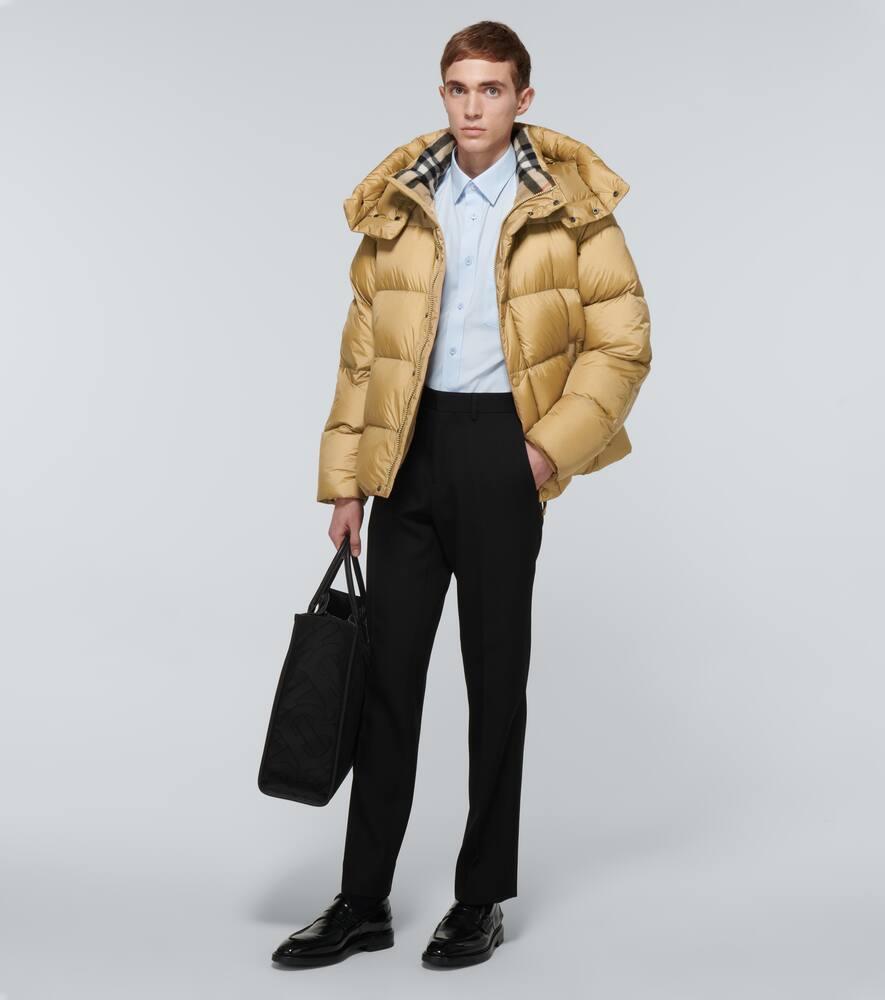 Burberry Daunenjacke in Natur für Herren Lyst DE
