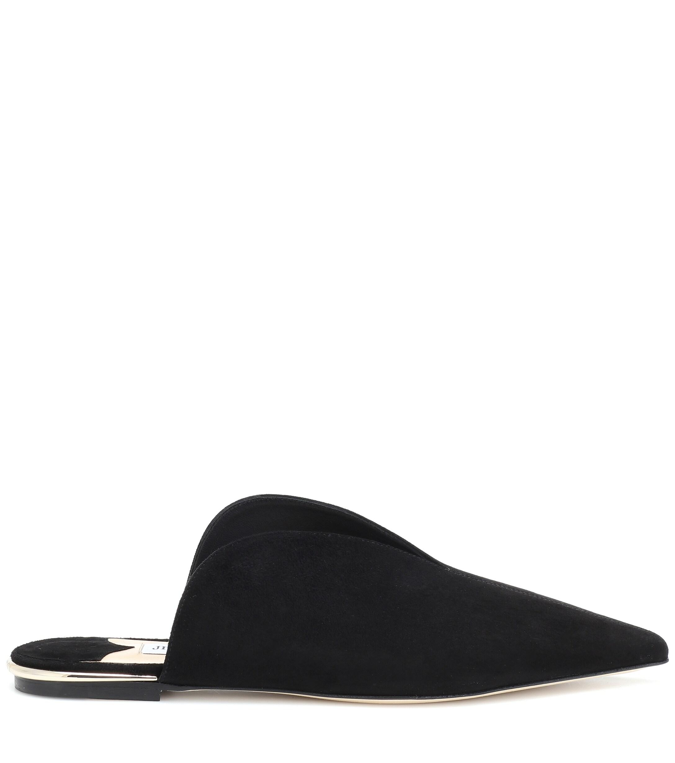 jimmy choo mules flat