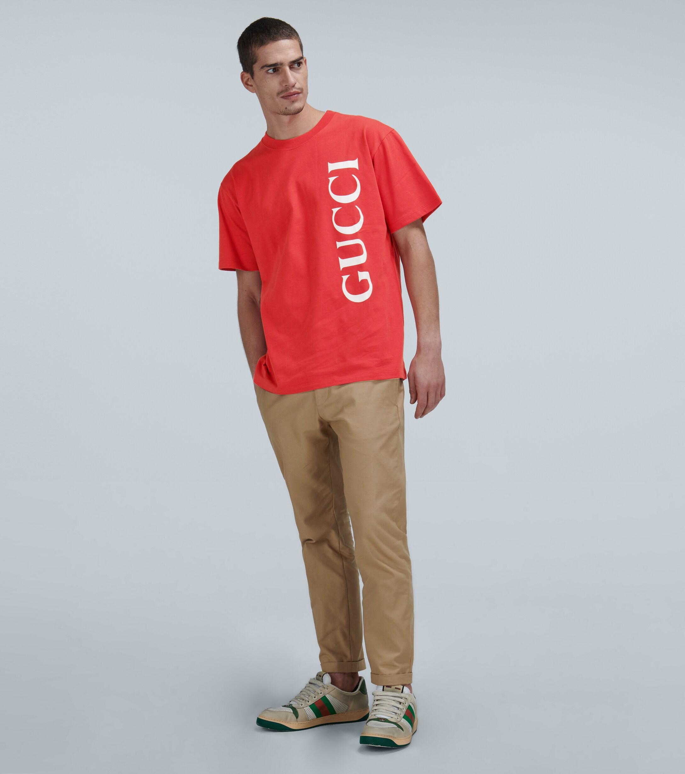 gucci tshirt red