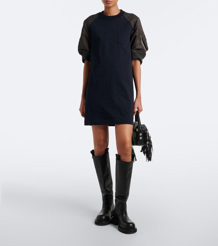 sacai turtleneck midi dress Sacai Turtleneck Midi Dress - Grey