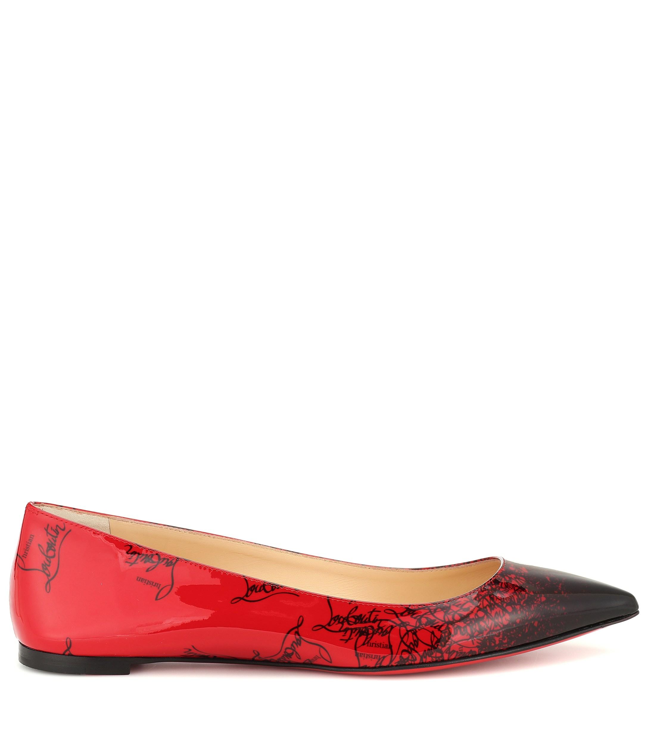 louboutin ballerina flats