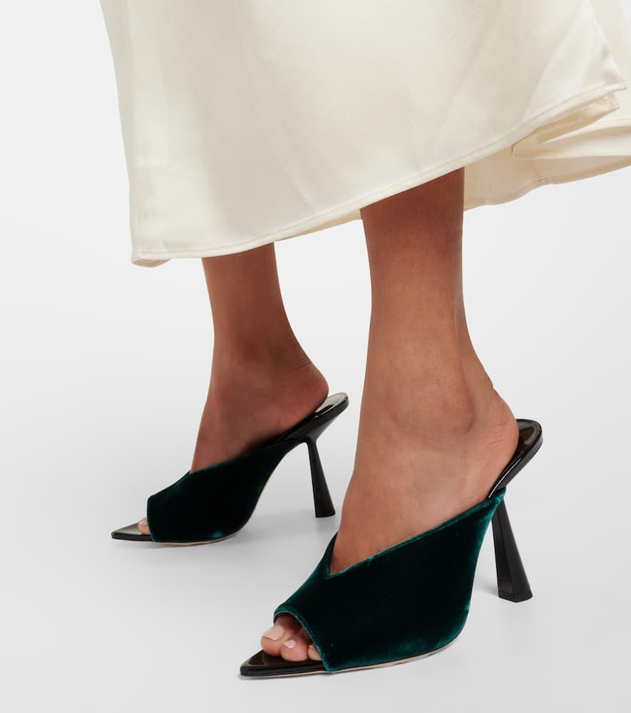 70%オフセールJIMMY CHOO MARYANNE100 MULE JIMMY CHOO Maryanne 100 leather mules | NET-A-PORTER
