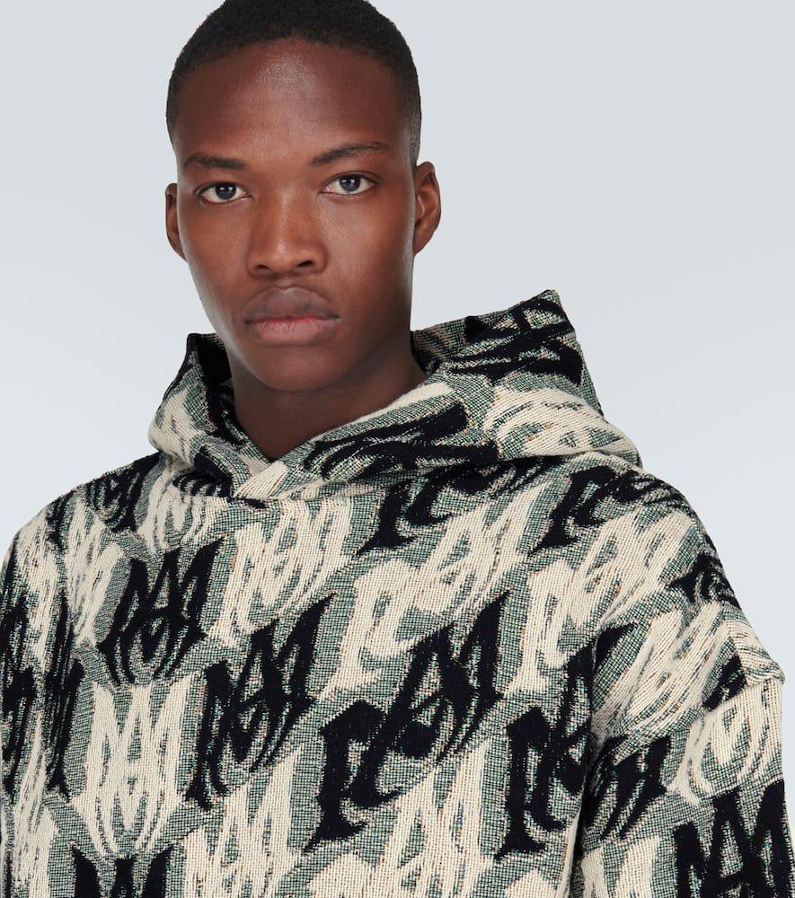 AMIRI★Tapestry Hoodie Amiri LA Landmark Tapestry Hoodie in Deep Teal | FWRD