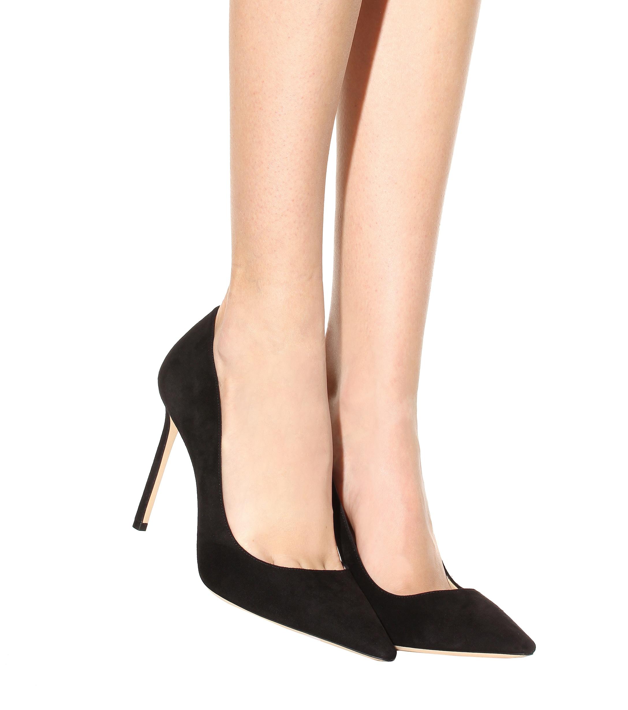 jimmy choo romy 100 black suede