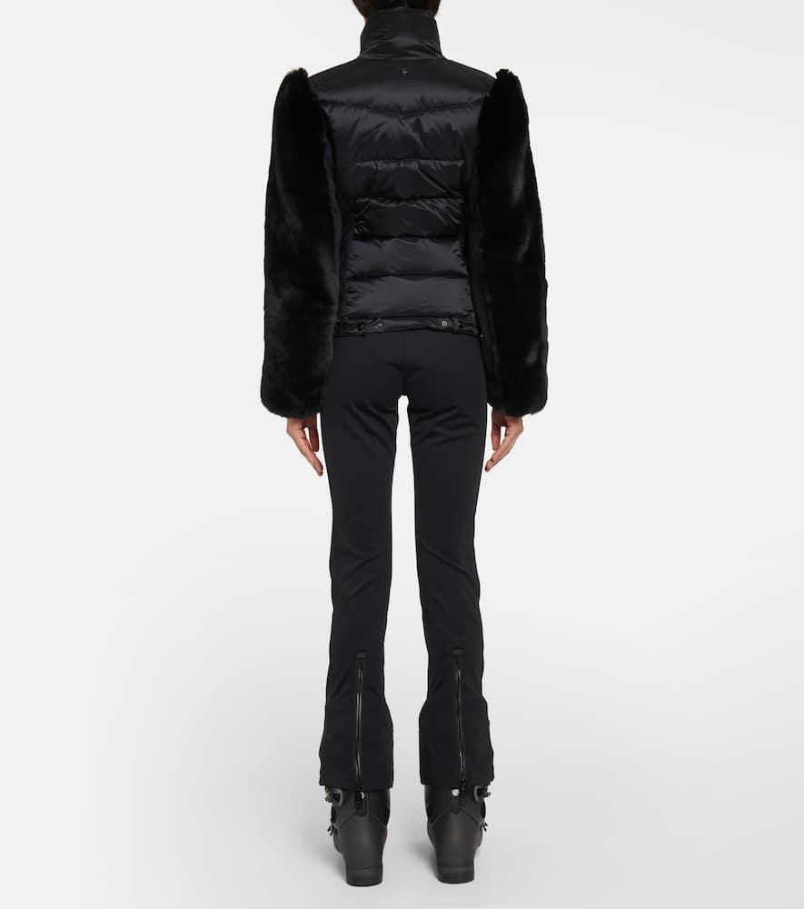 Farry faux fur outlet jacket black
