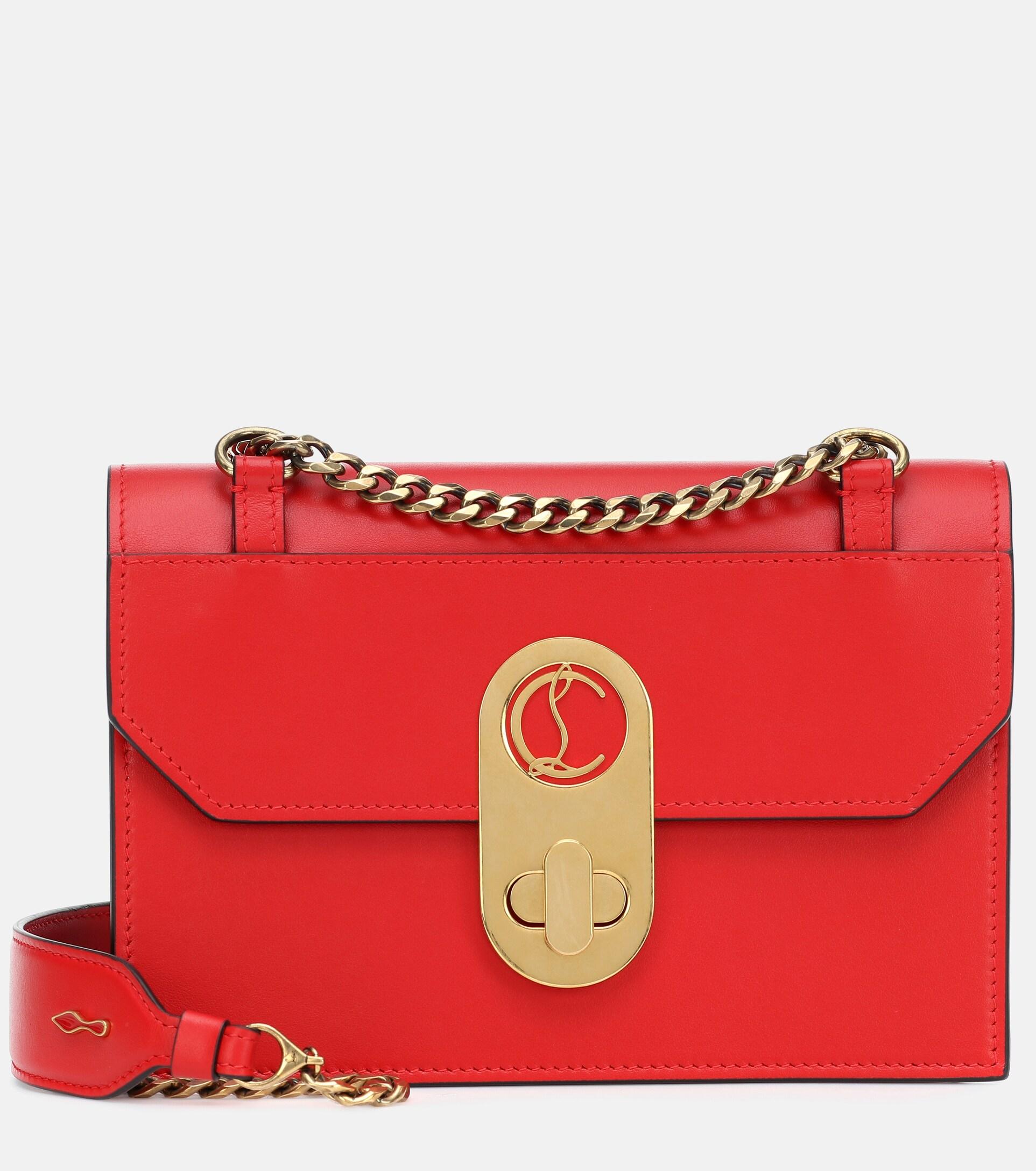 Christian Louboutin Elisa Mini Leather Shoulder Bag