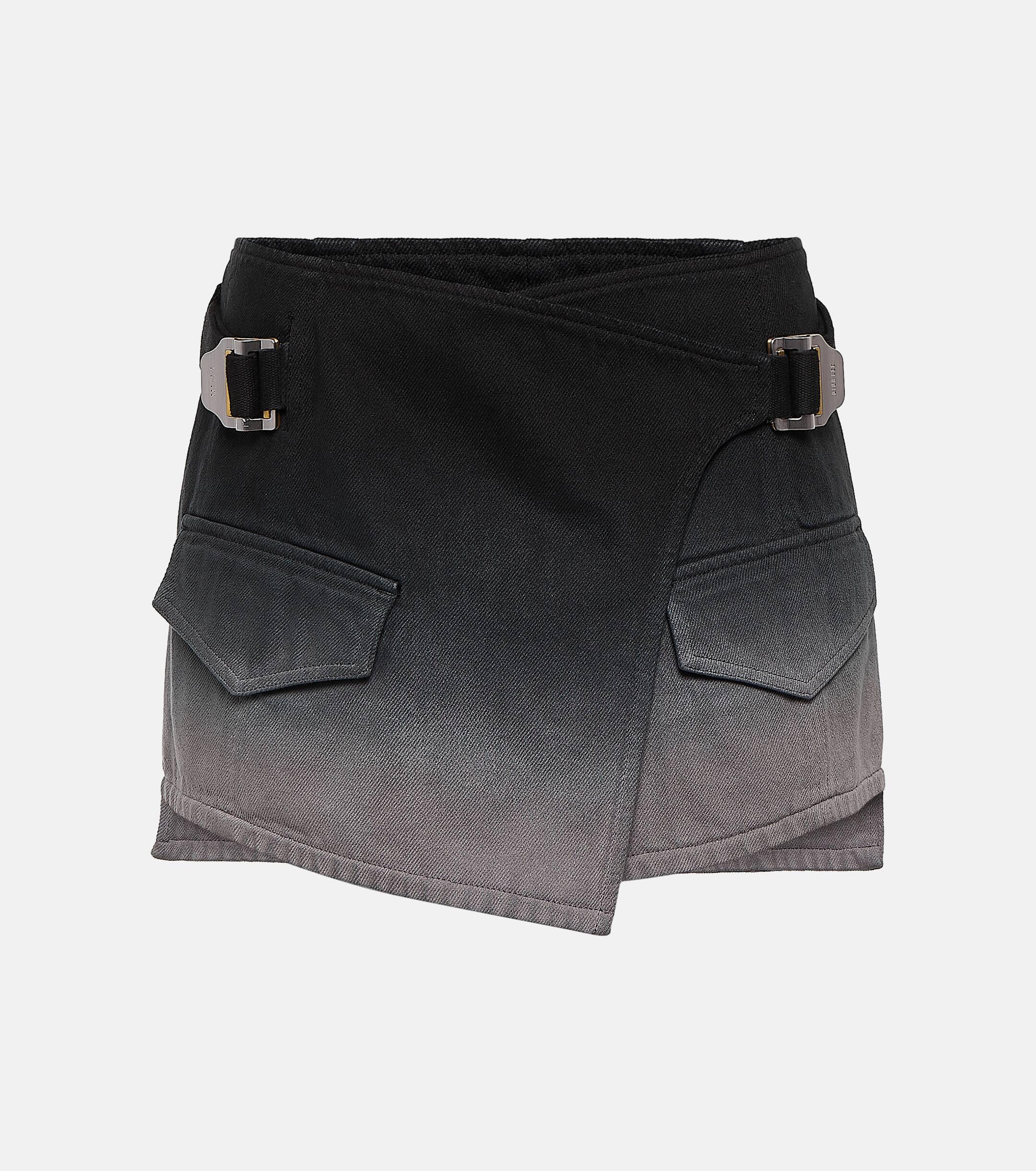 Black denim skirt lee best sale