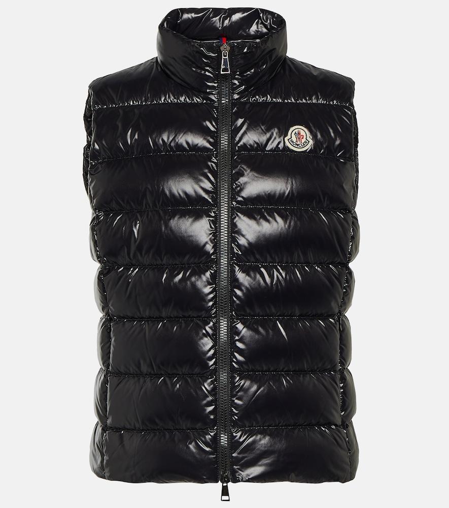 Moncler Ghany Quilted Puffer Vest in Black | Lyst