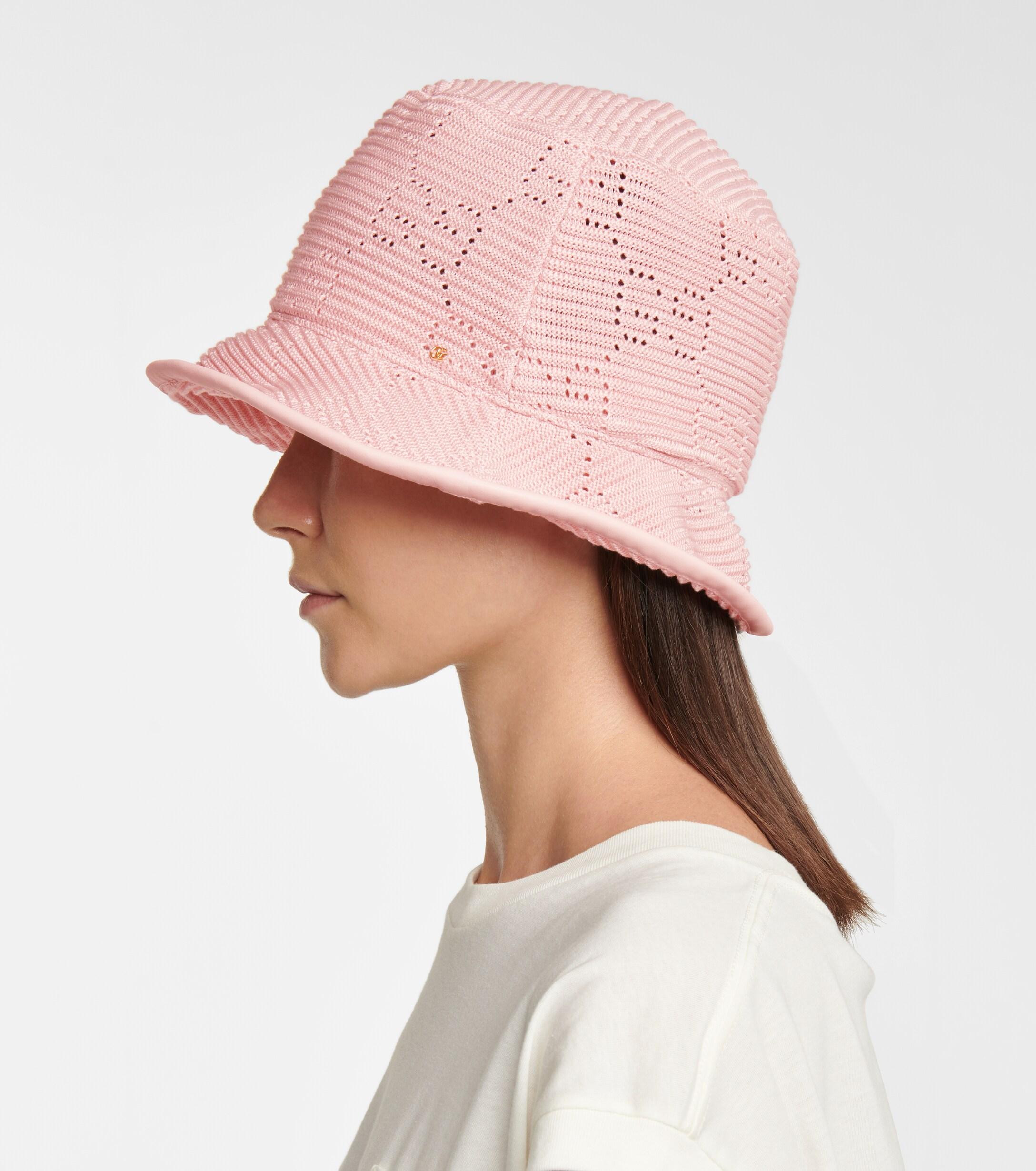 Gucci GG Crochet Cotton Bucket Hat in 