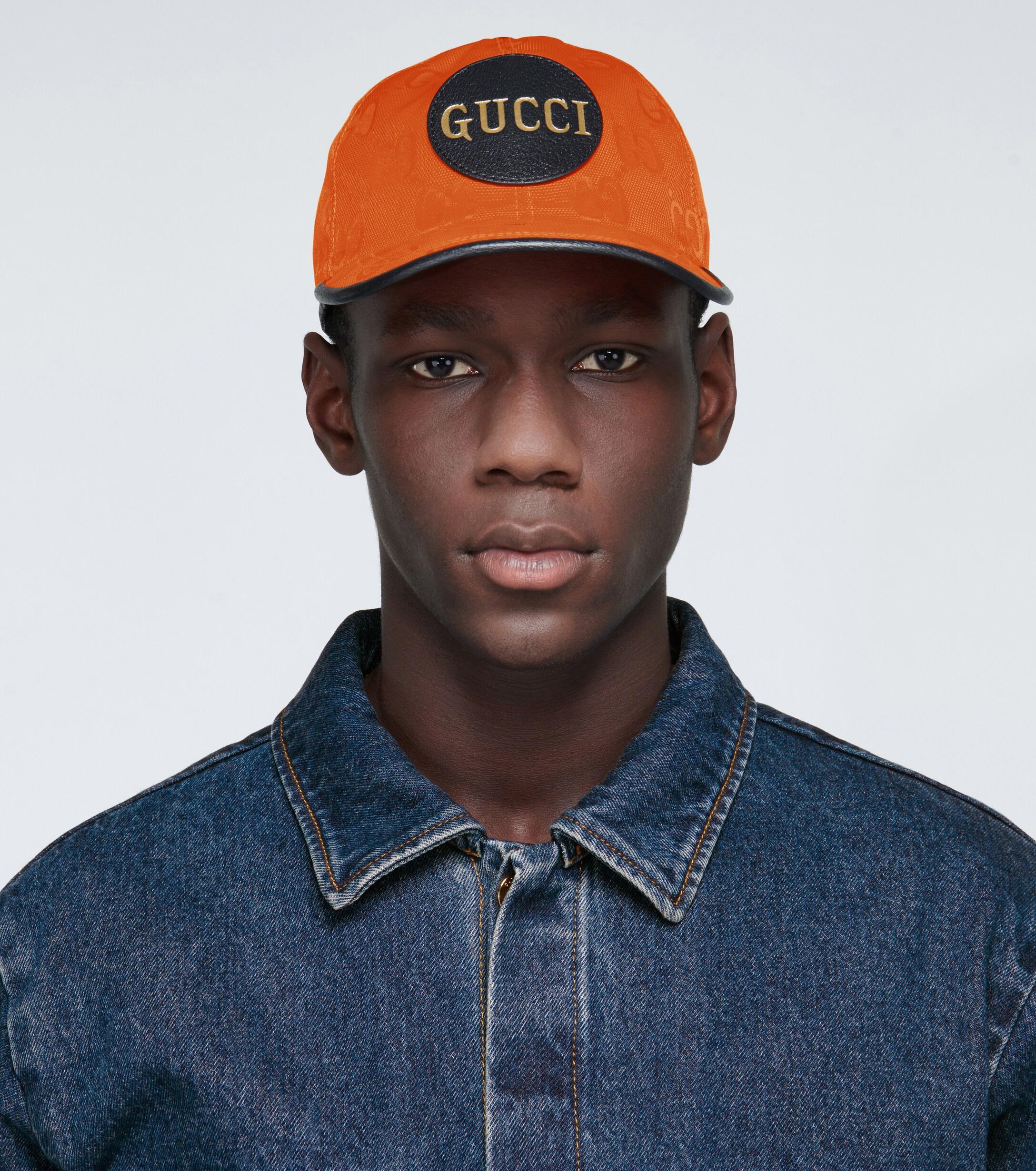 Gucci Off The Grid Baseball Hat in Orange | Lyst UK