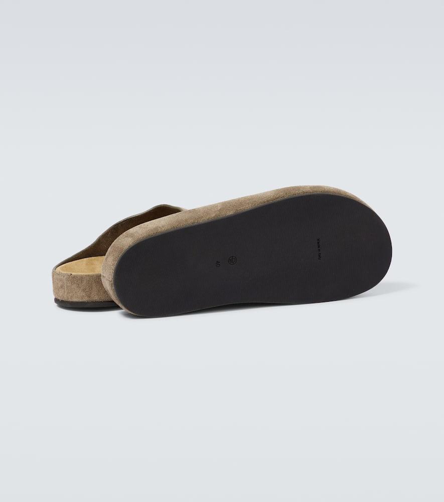 The Row Hugo Suede Clogs in White for Men | Lyst The Row Hugo Suede Clogs in White for Men | Lyst