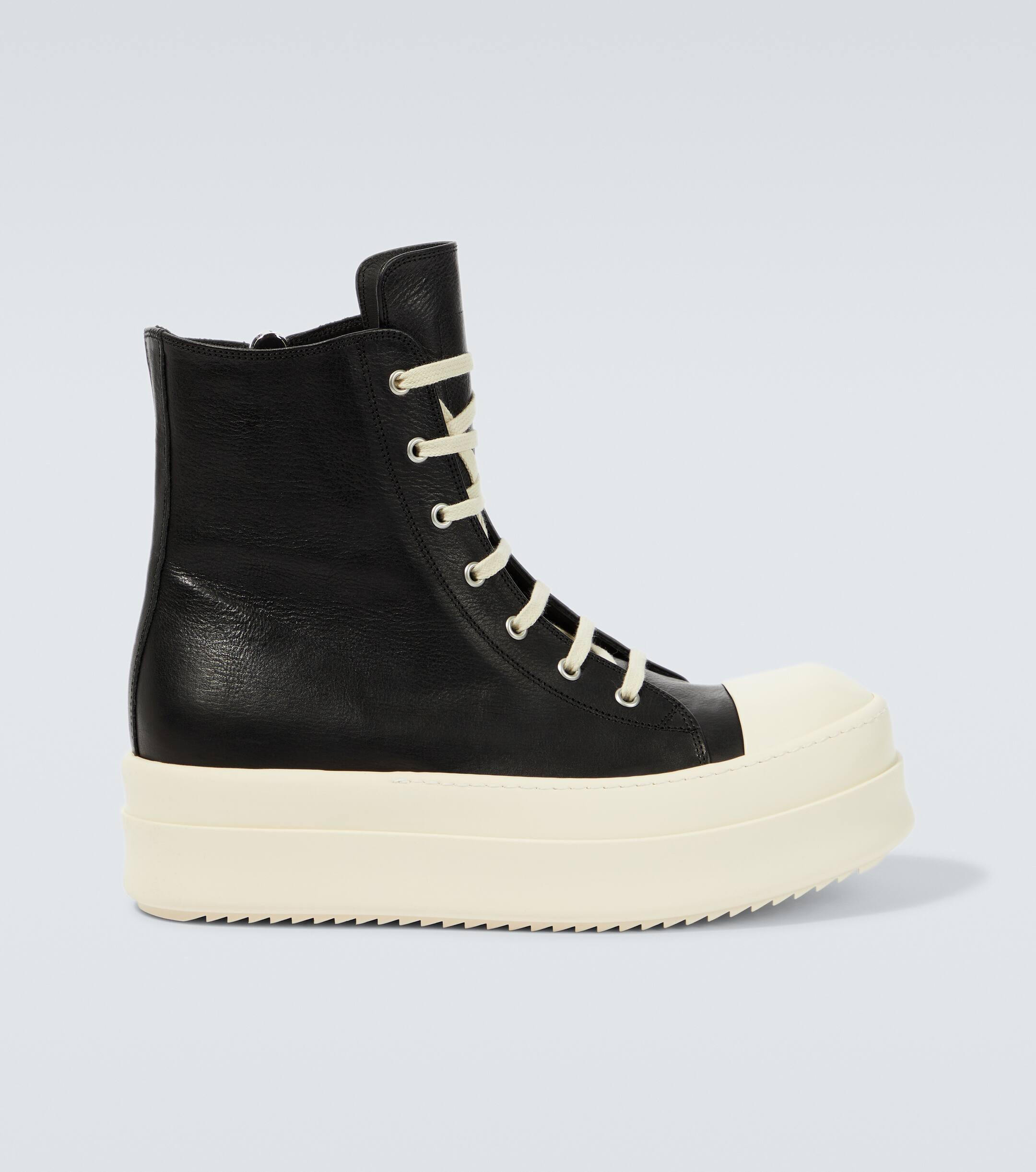 Rick Owens Men Mega Bumper Sneakers in Black for Men | Lyst Canada